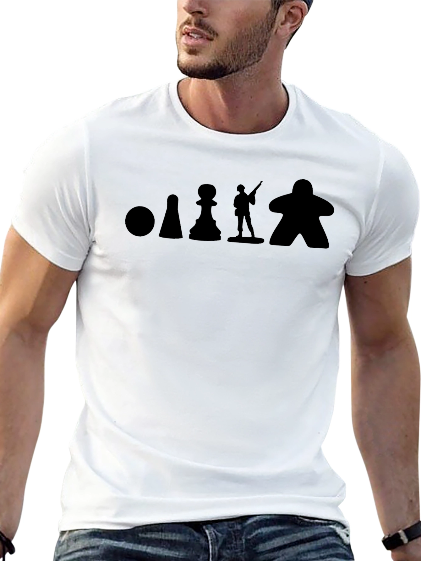 Board Game Evolution T-Shirt - Black