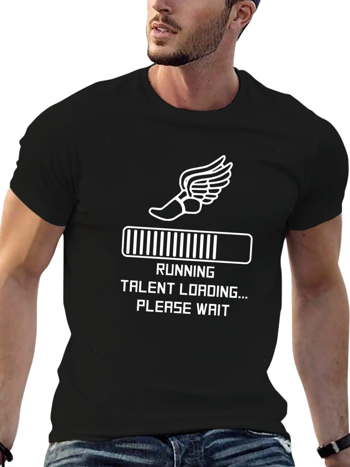 Running Talent Loading Graphic Tee