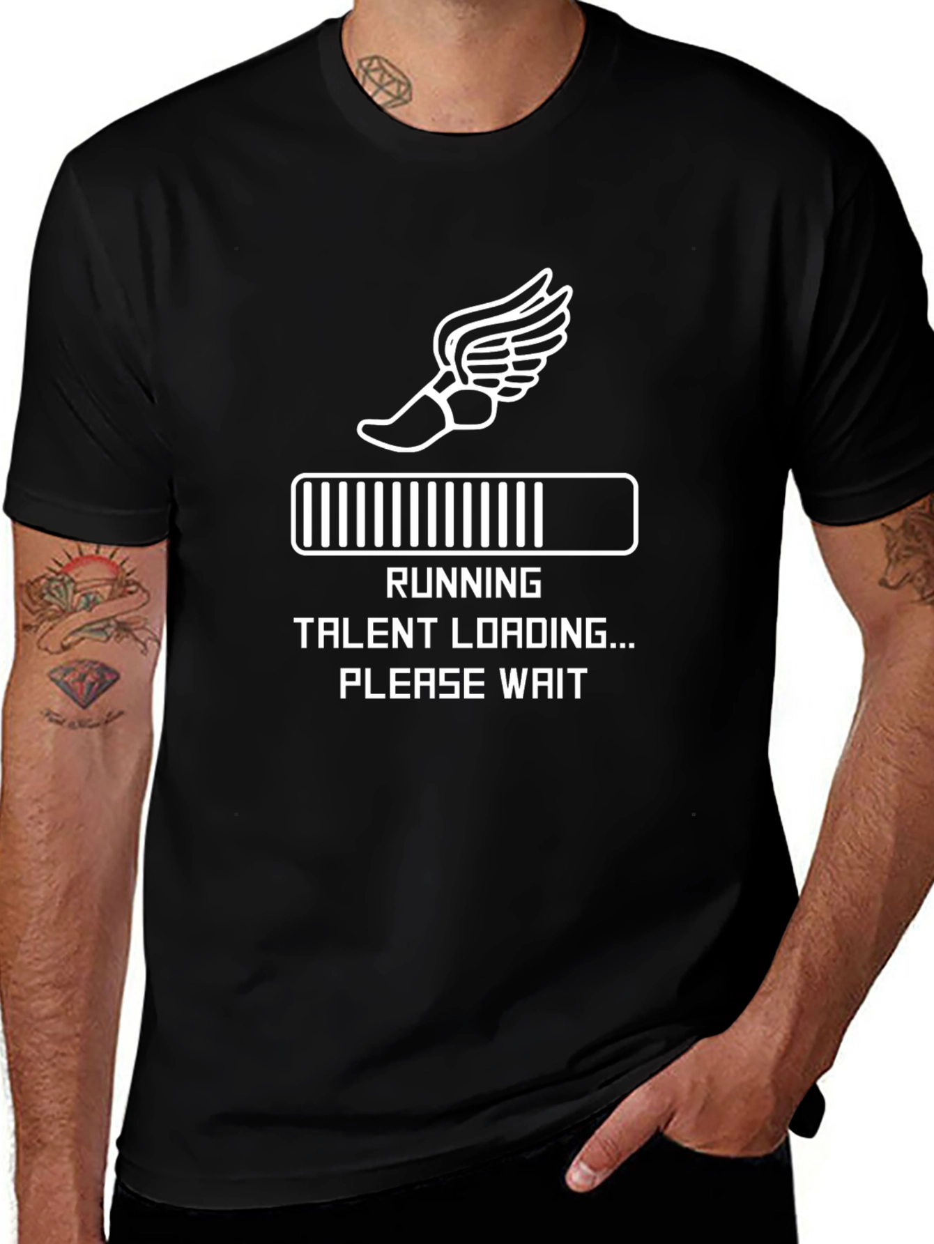 Running Talent Loading Graphic Tee
