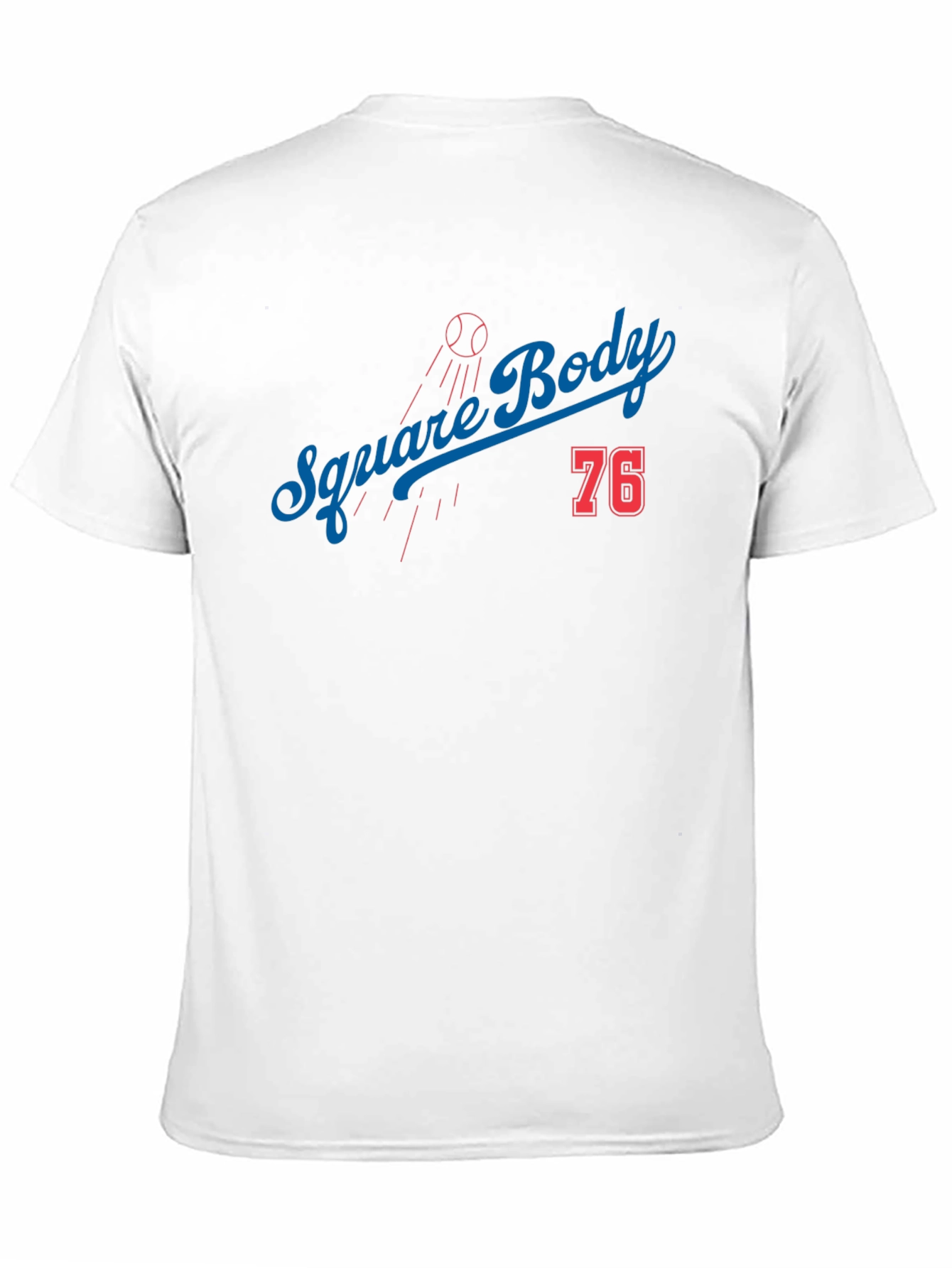 Square Body 76 Baseball T-Shirt