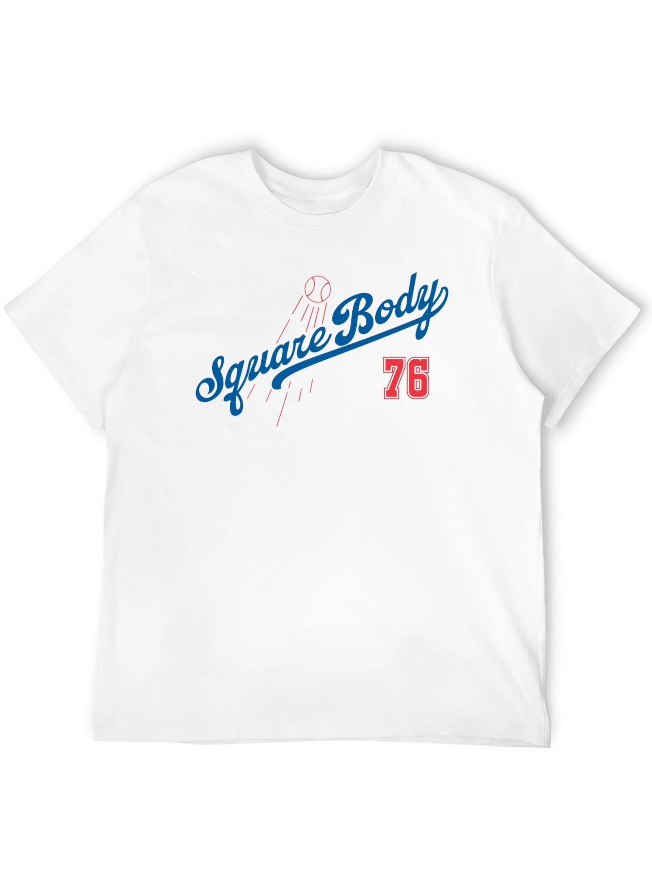 Square Body 76 Baseball T-Shirt