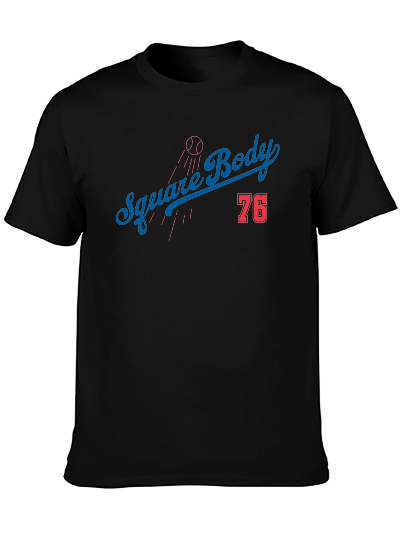 Square Body 76 Baseball T-Shirt