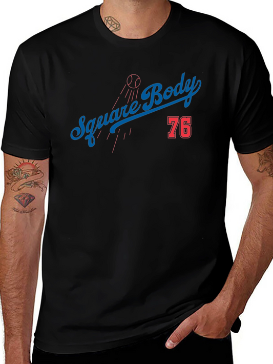 Square Body 76 Baseball T-Shirt