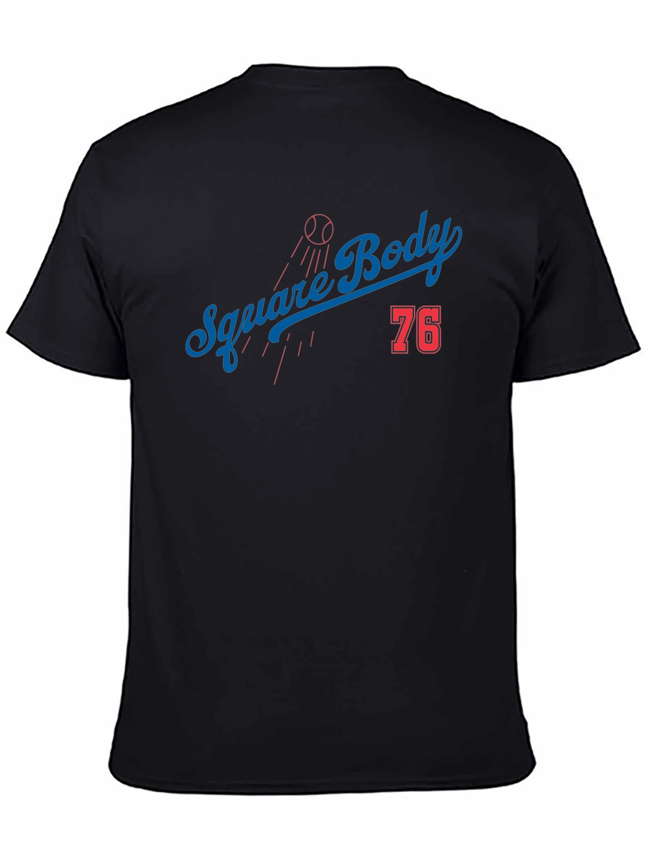 Square Body 76 Baseball T-Shirt