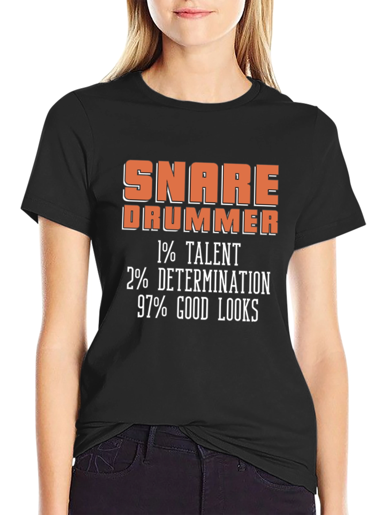 Snare Drummer Graphic Tee: Talent Determination Looks