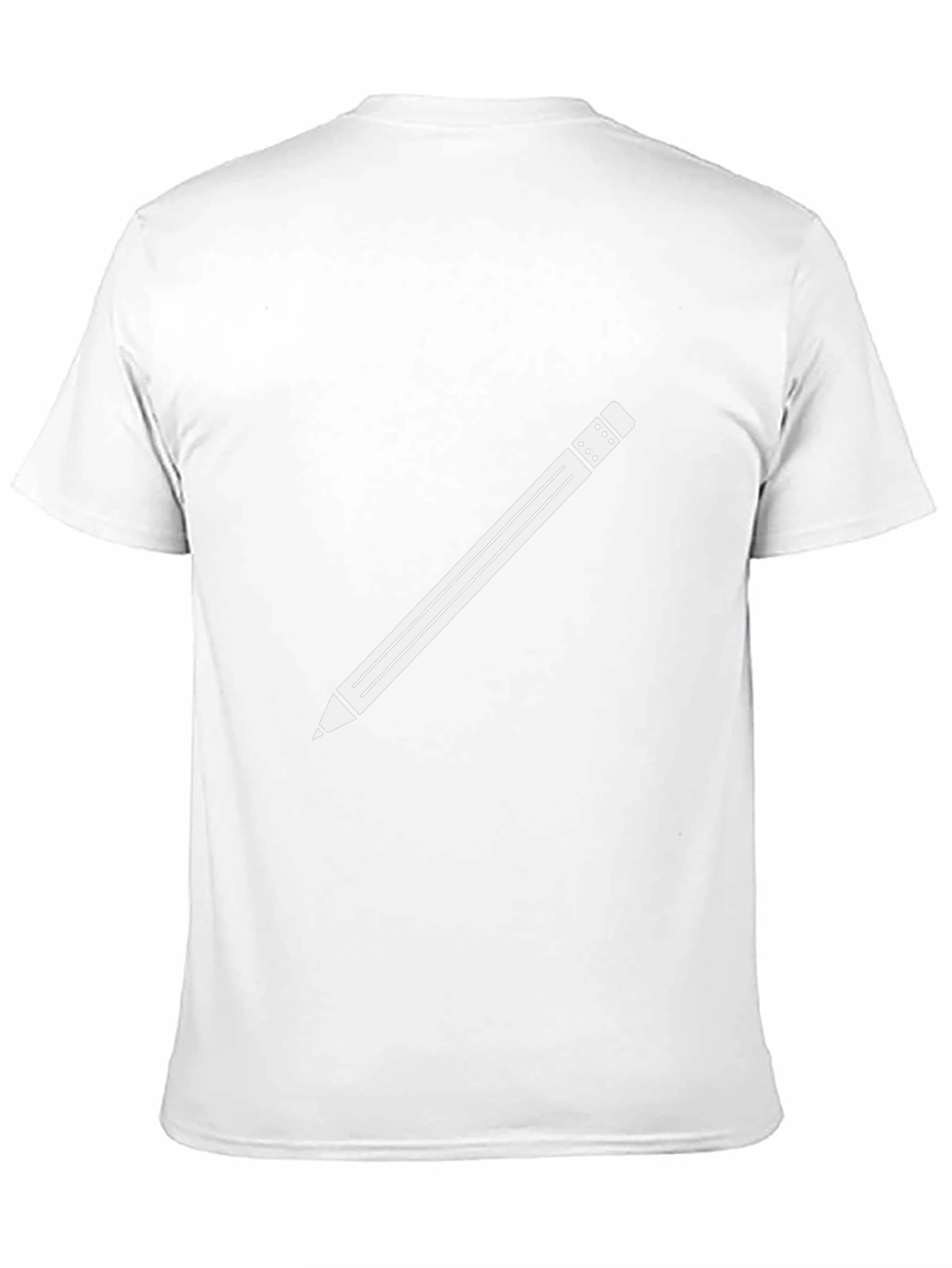 Pencil Graphic T-Shirt - Cool Casual Tee