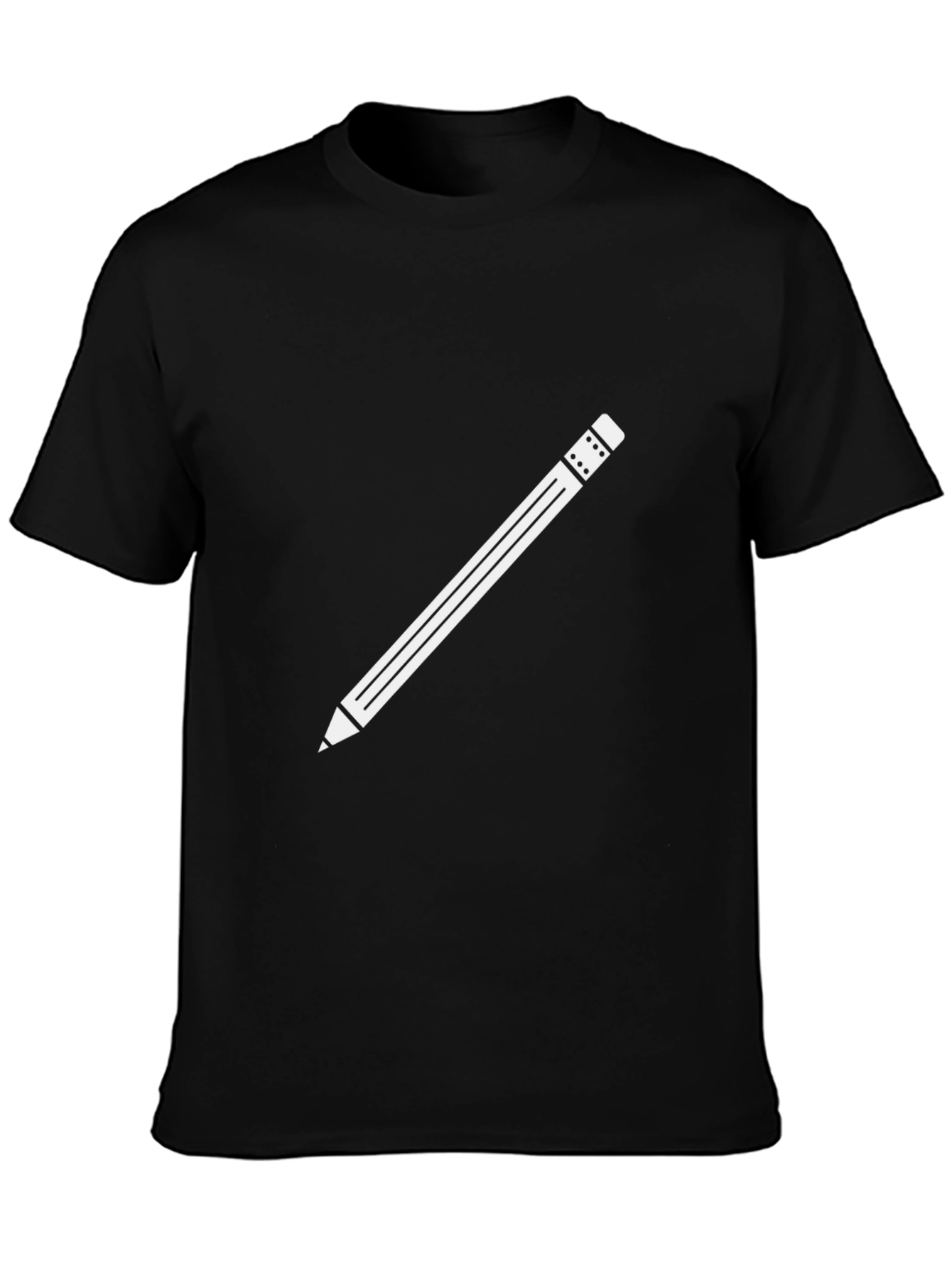 Pencil Graphic T-Shirt - Cool Casual Tee