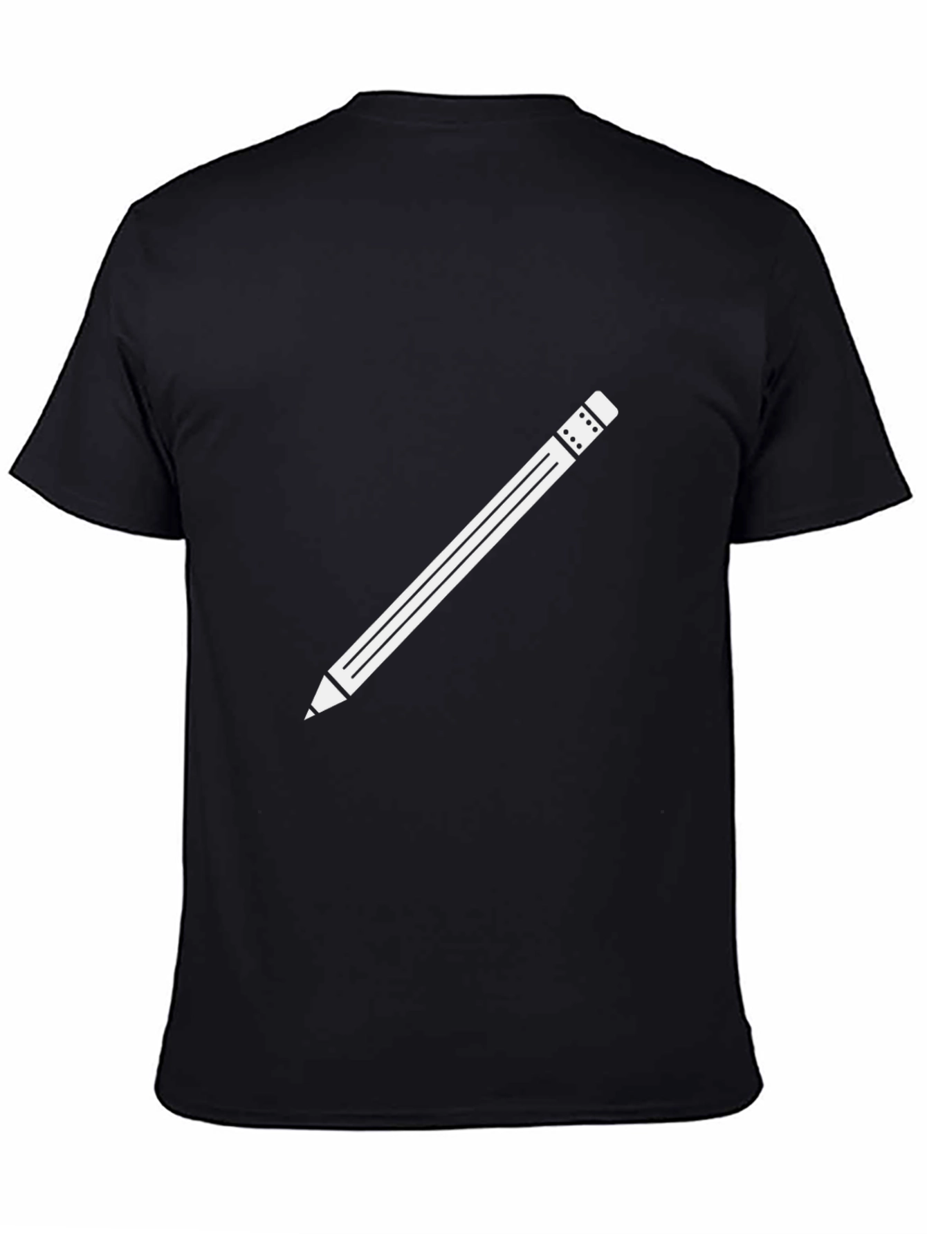 Pencil Graphic T-Shirt - Cool Casual Tee