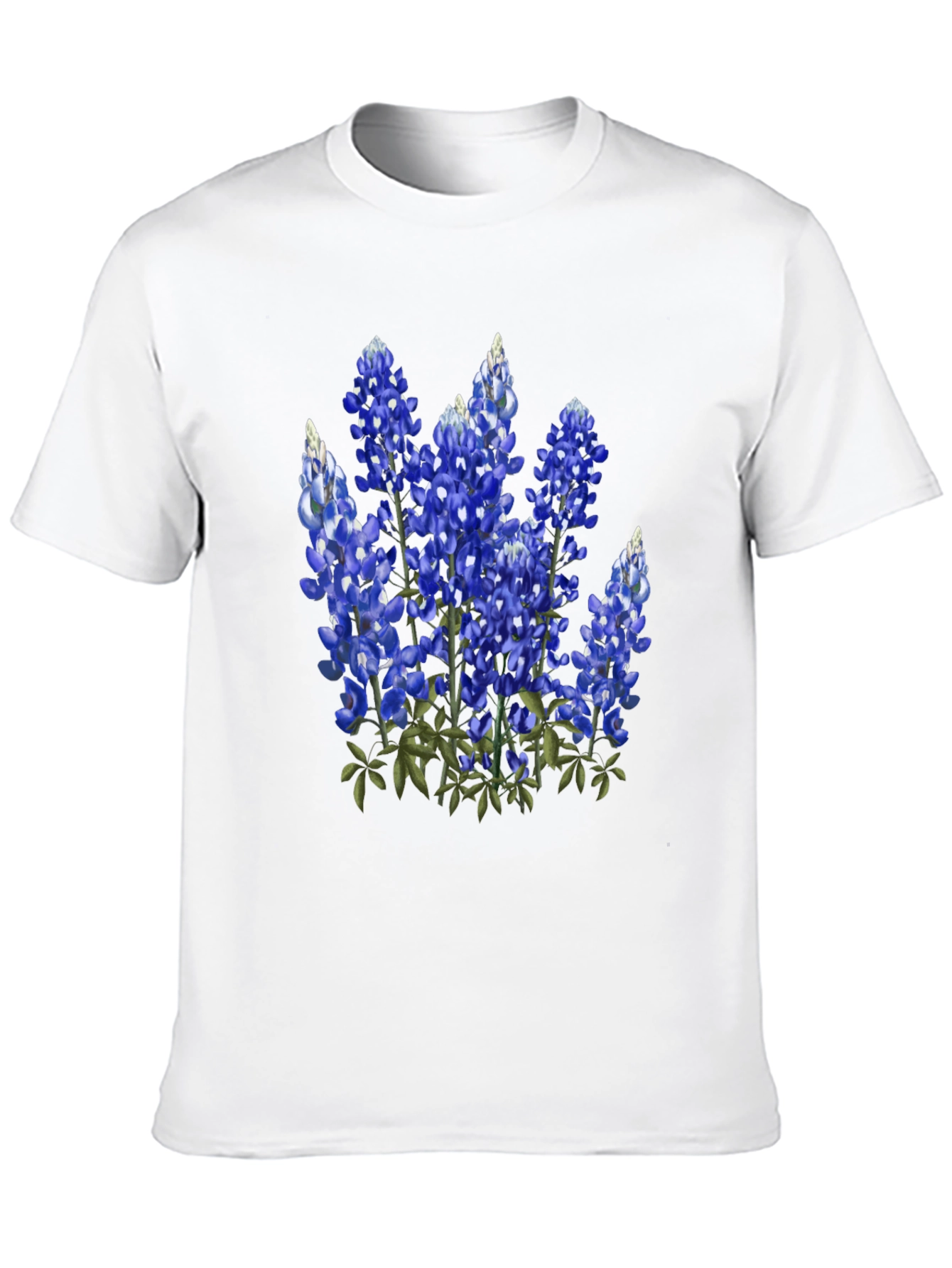 Bluebonnet Flower Graphic Tee - Texas Pride