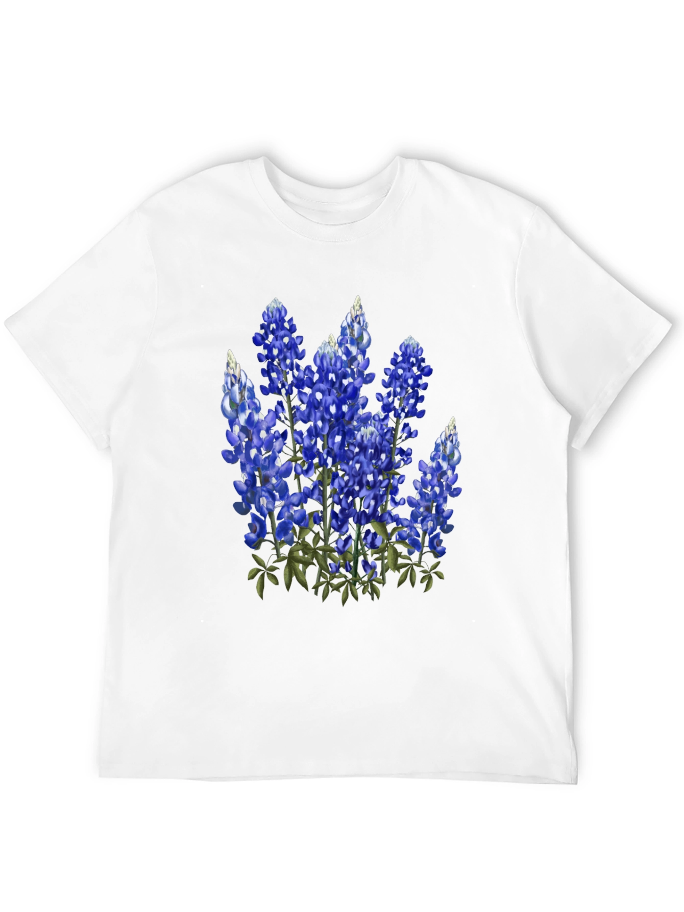 Bluebonnet Flower Graphic Tee - Texas Pride