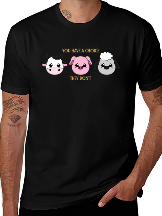 Vegan Choice T-Shirt - Animal Rights Tee