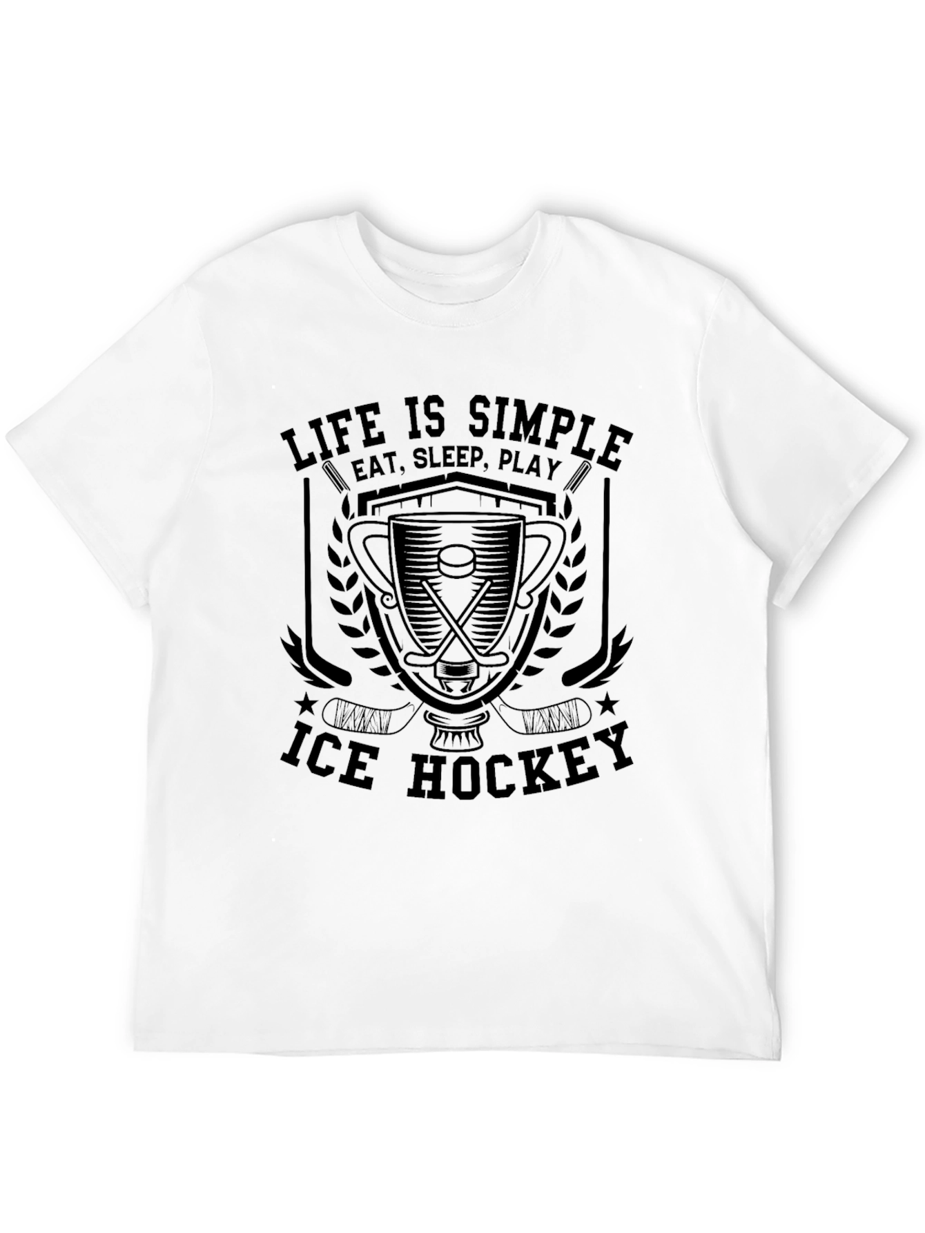 Life is Simple Ice Hockey T-Shirt