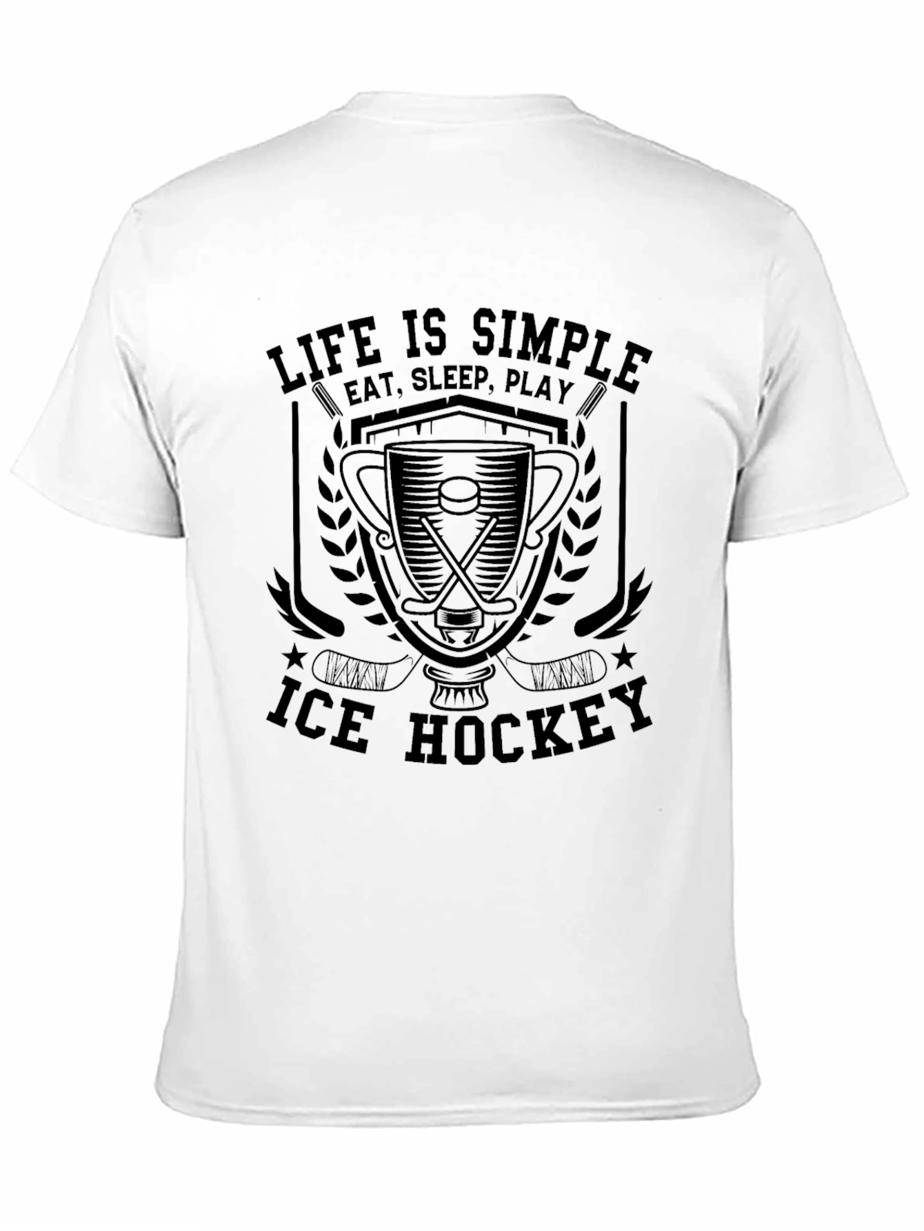 Life is Simple Ice Hockey T-Shirt