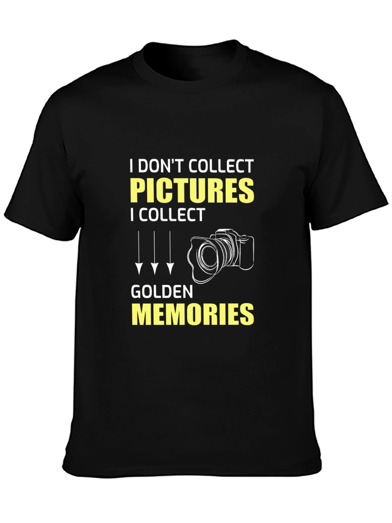 Funny Photographer T-Shirt - Golden Memories