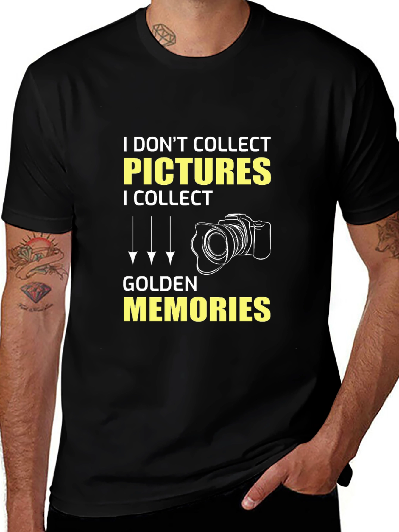 Funny Photographer T-Shirt - Golden Memories