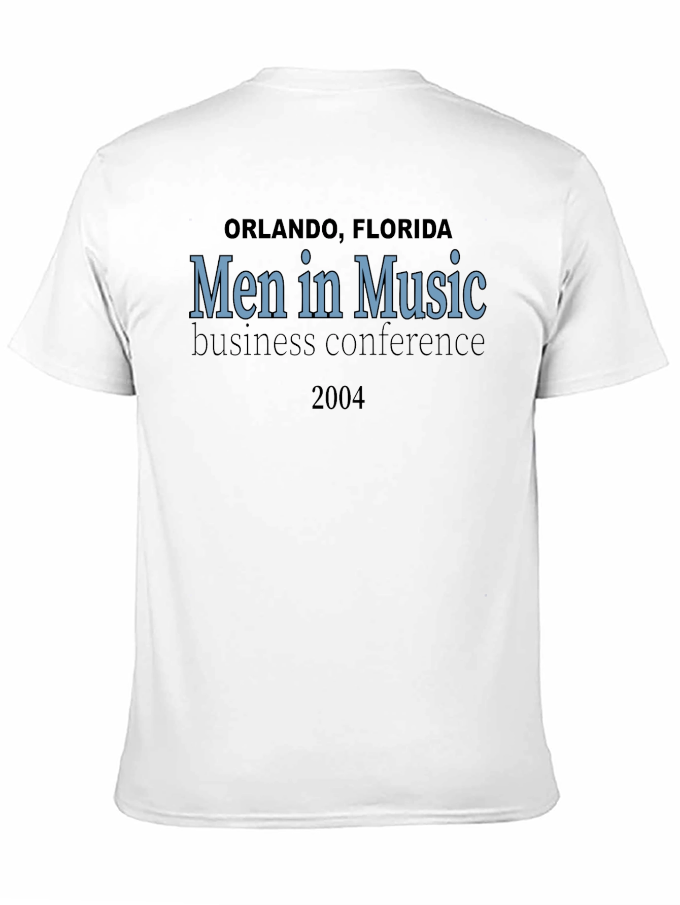 Men in Music Conference T-Shirt - Orlando 2004