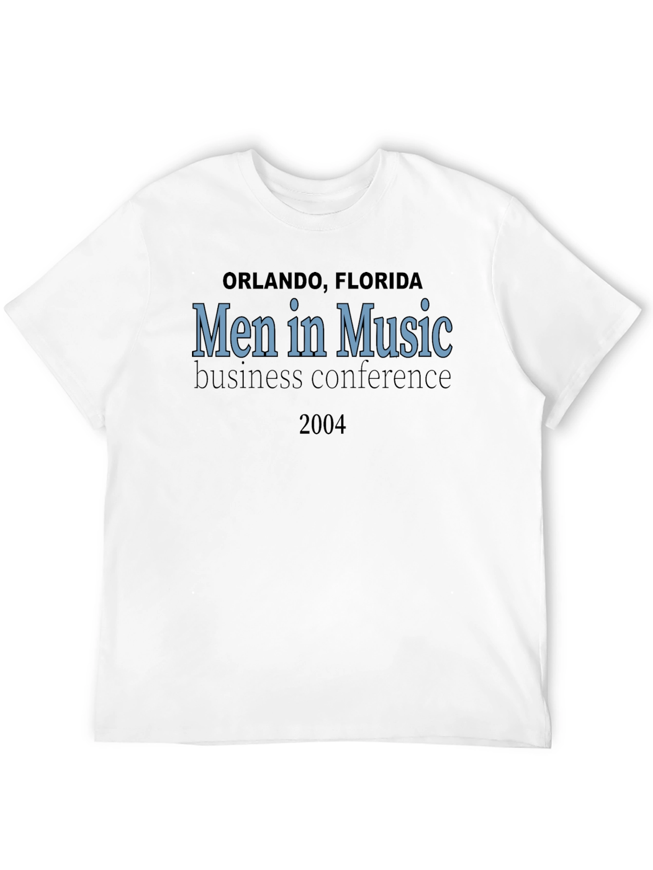 Men in Music Conference T-Shirt - Orlando 2004