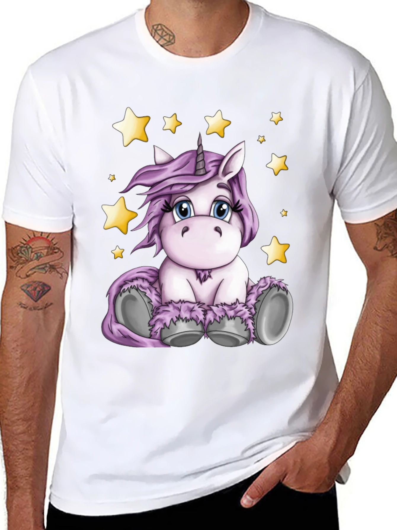 Unicorn Starry Night Tee