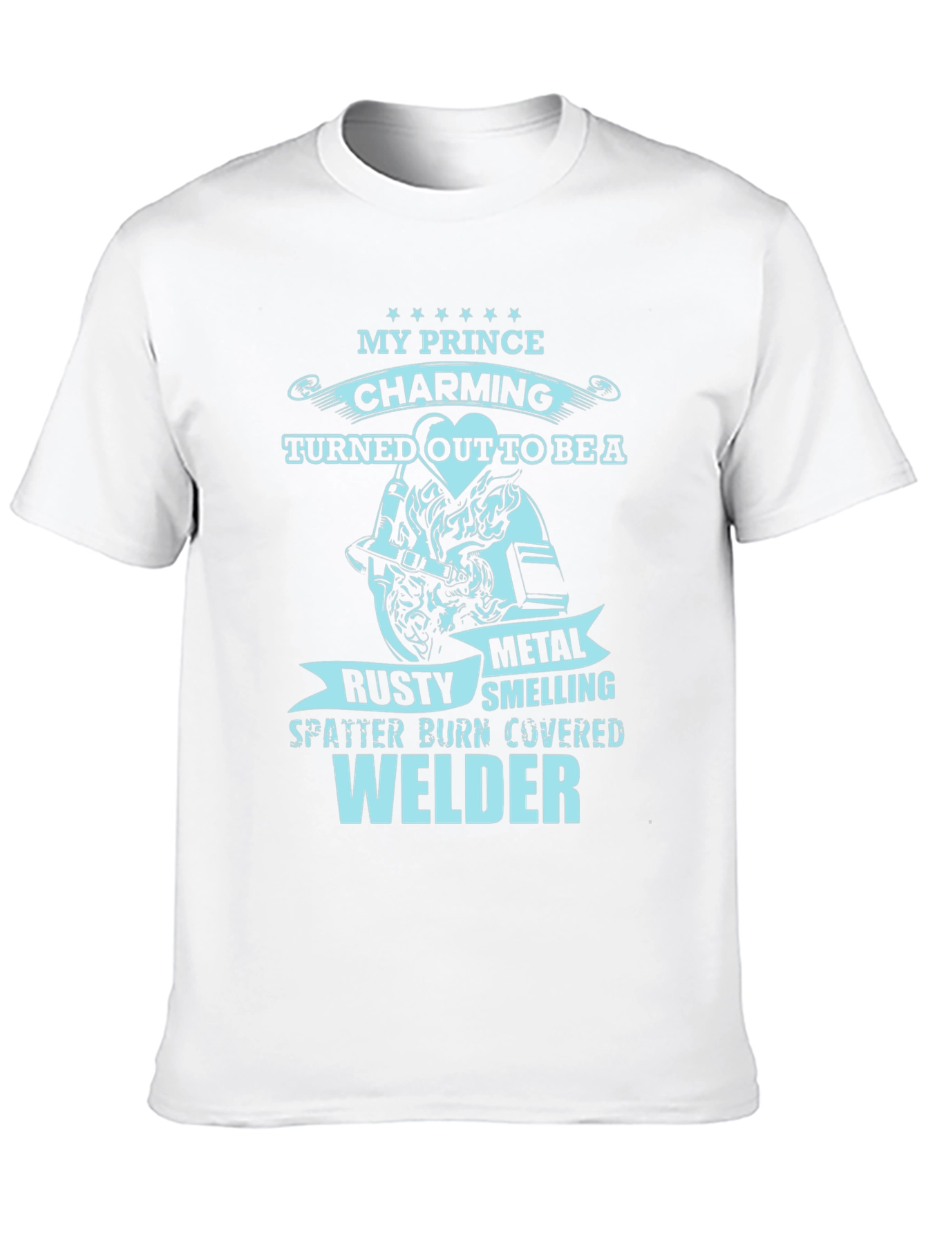 My Prince Welder T-Shirt - Black Novelty Tee