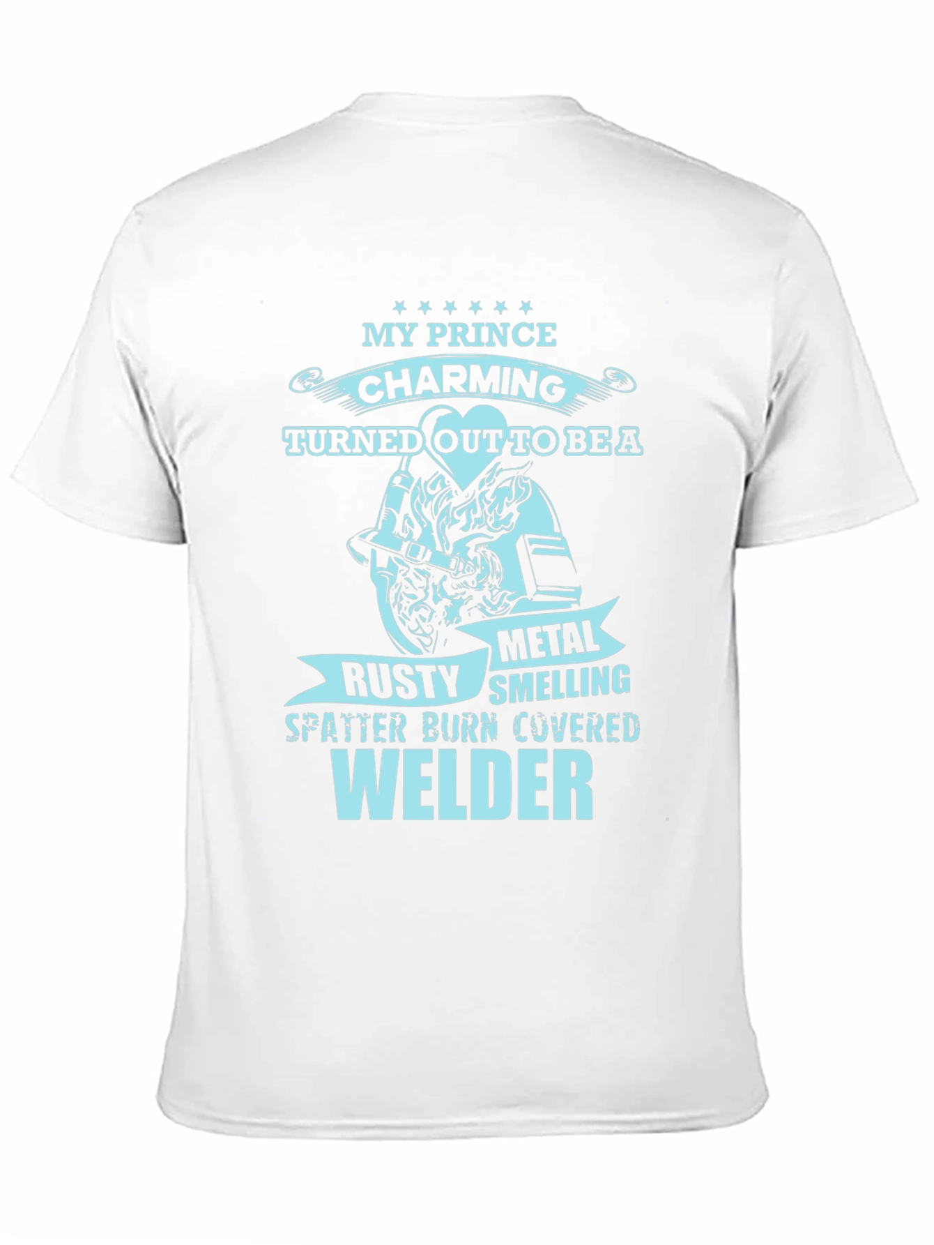 My Prince Welder T-Shirt - Black Novelty Tee
