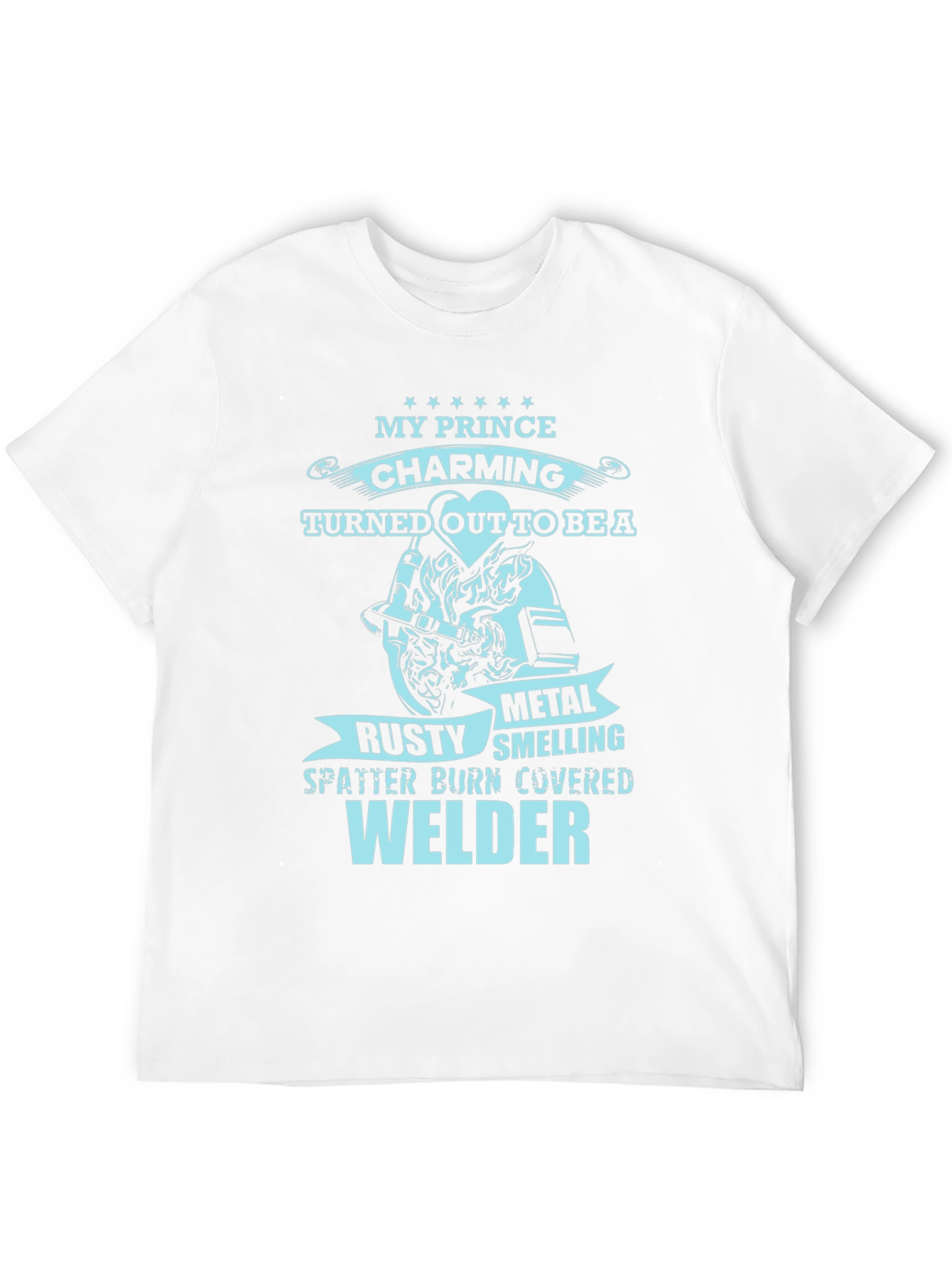 My Prince Welder T-Shirt - Black Novelty Tee