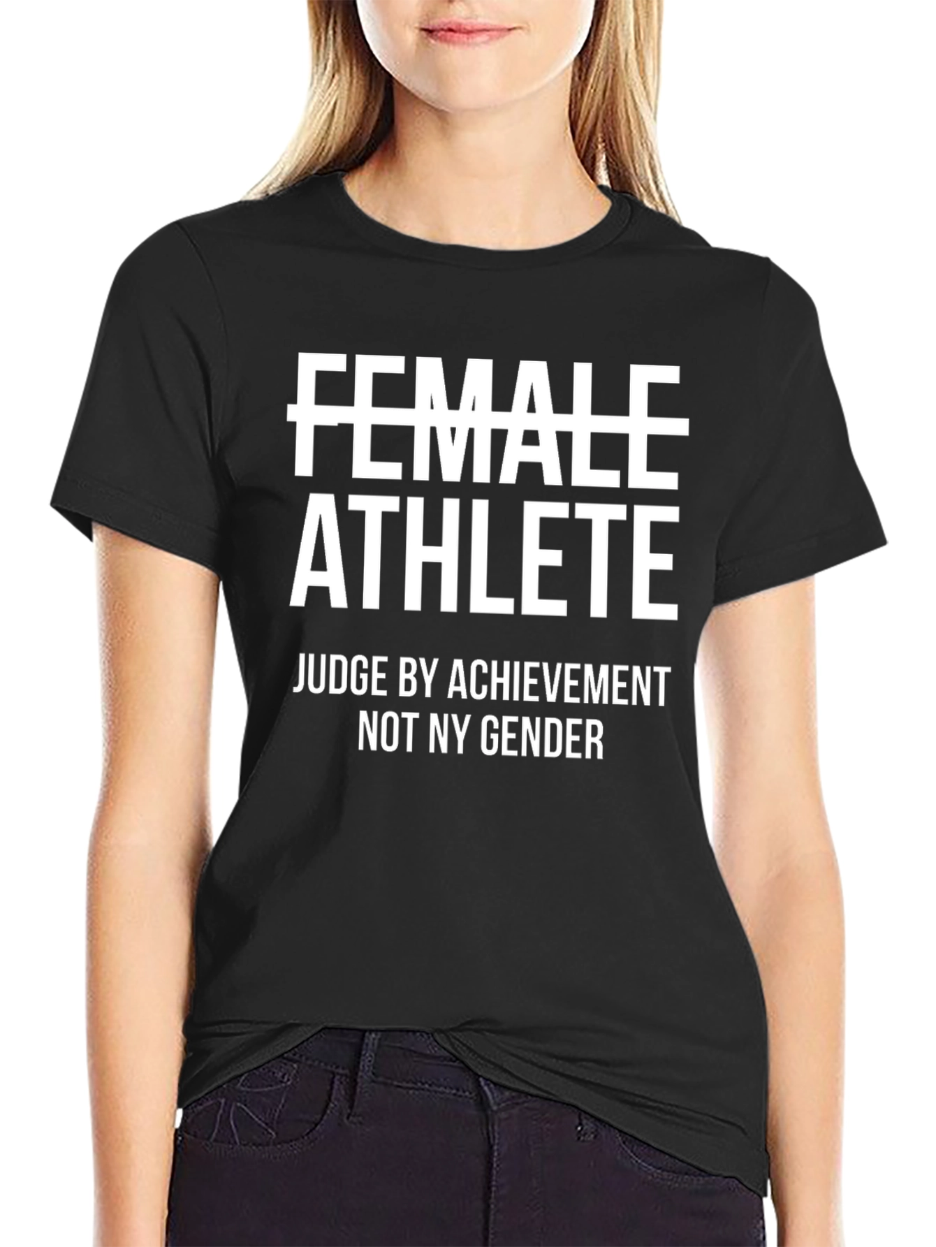 Female Athlete T-Shirt - Equality & Empowerment