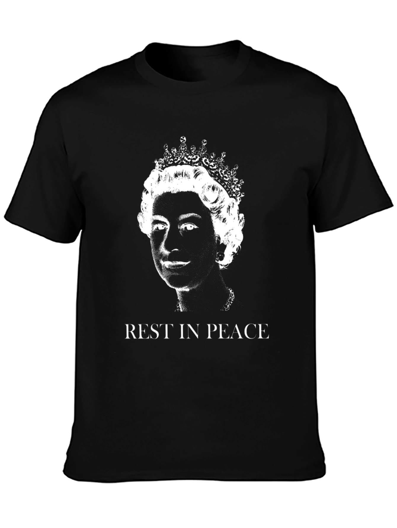 Queen Elizabeth II RIP Black T-Shirt
