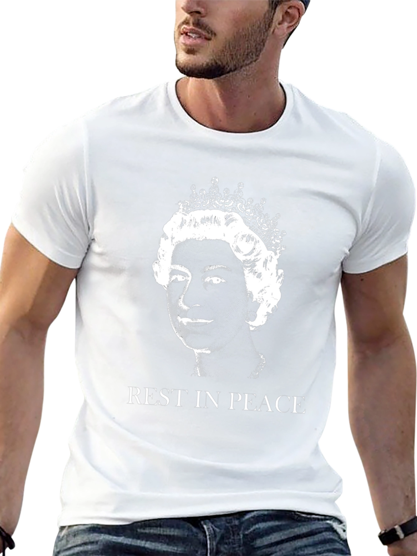 Queen Elizabeth II RIP Black T-Shirt