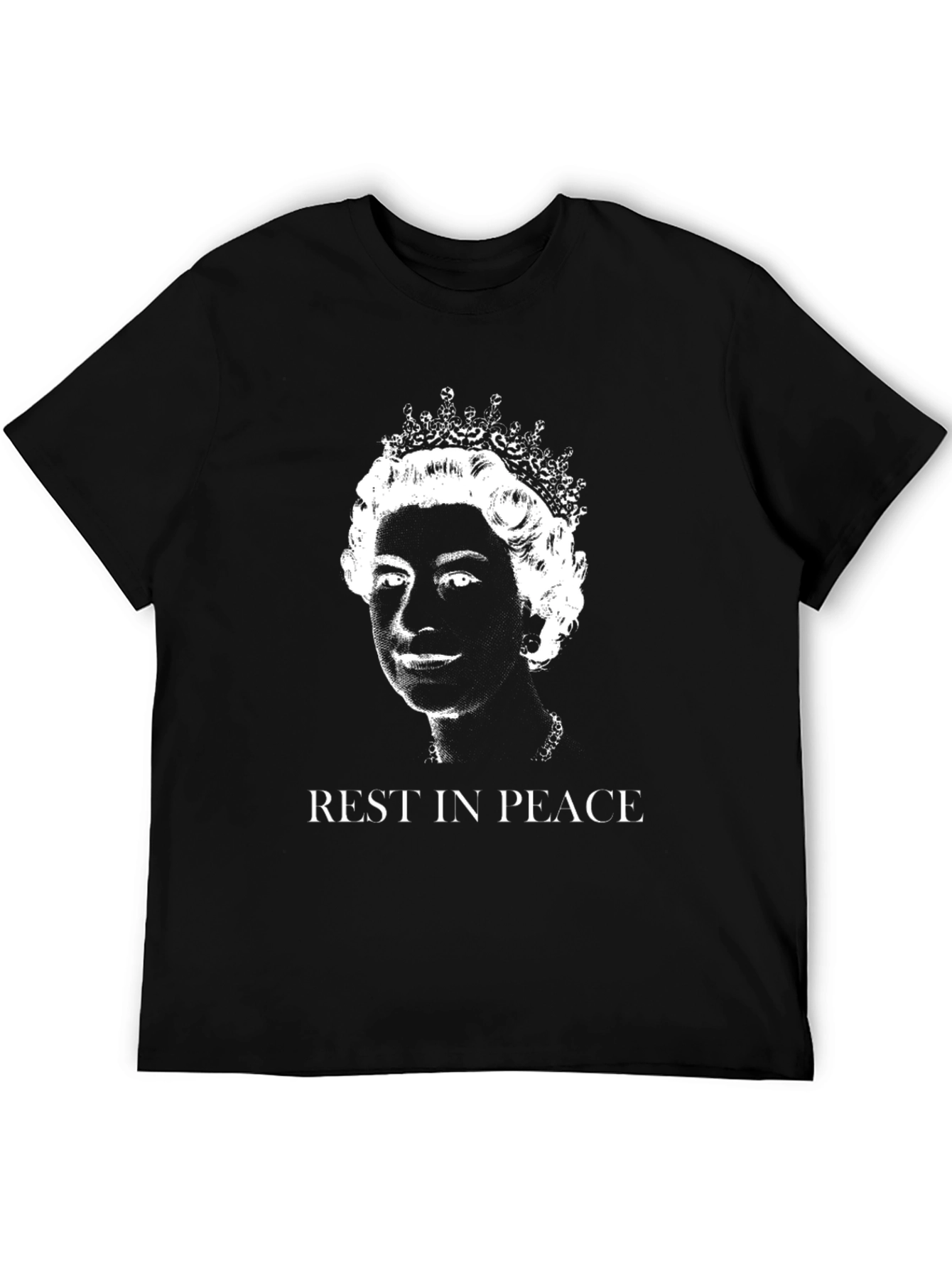 Queen Elizabeth II RIP Black T-Shirt