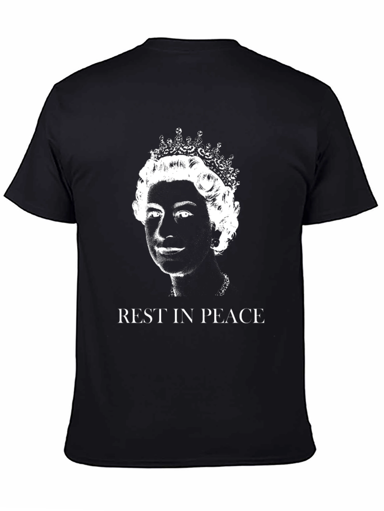 Queen Elizabeth II RIP Black T-Shirt