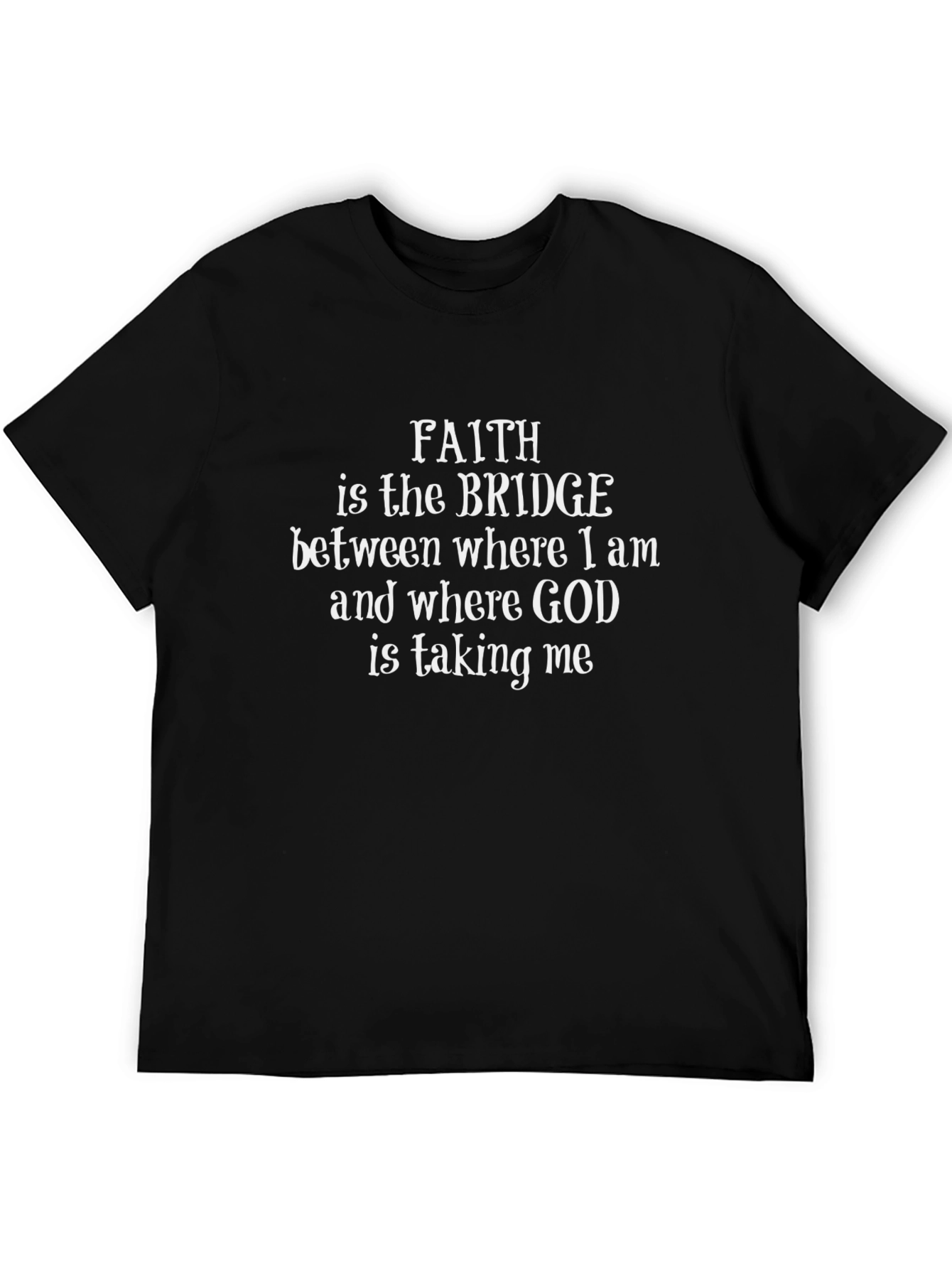 Faith Bridge Graphic T-Shirt