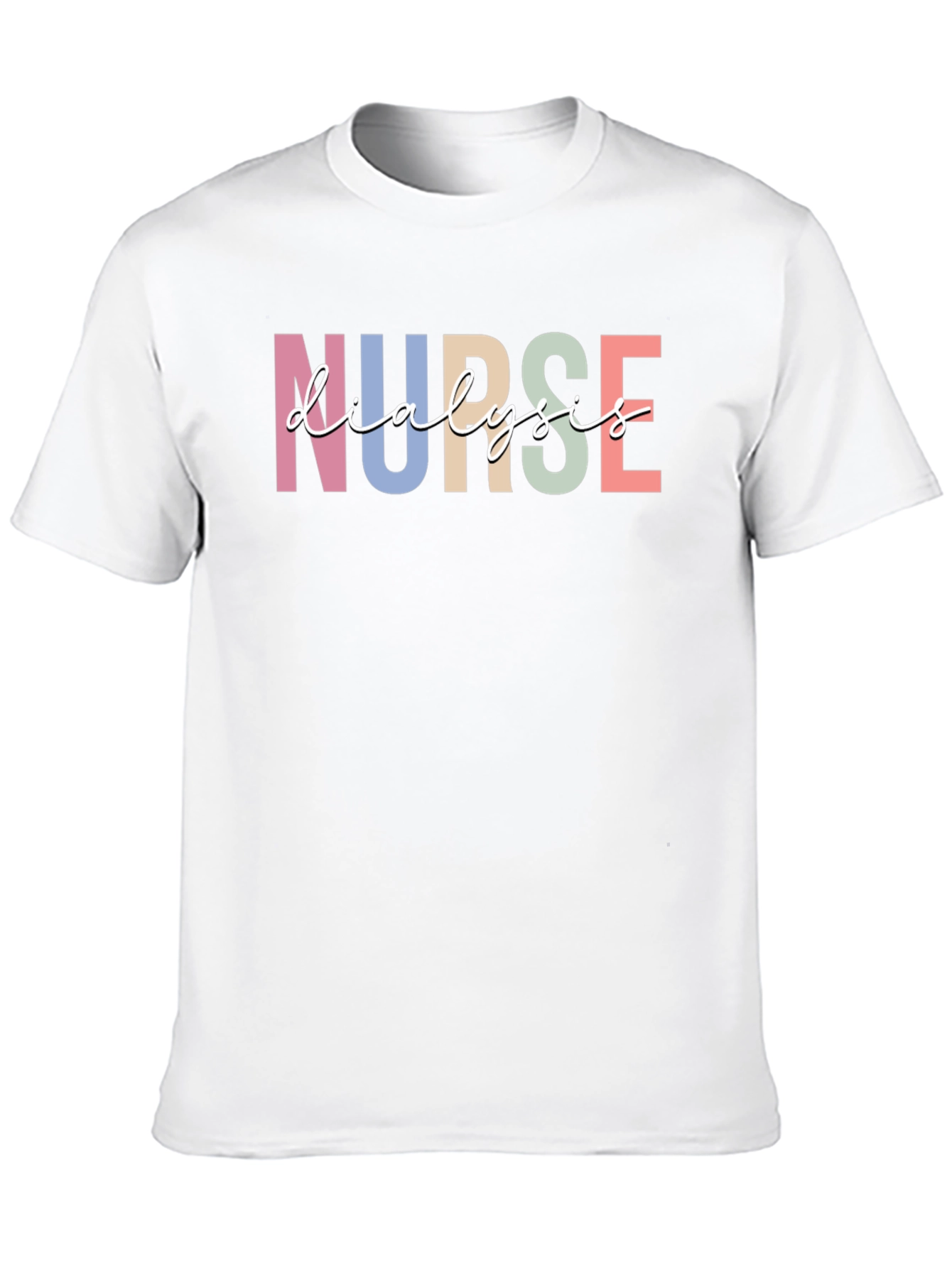 Dialysis Nurse Graphic Tee - Black
