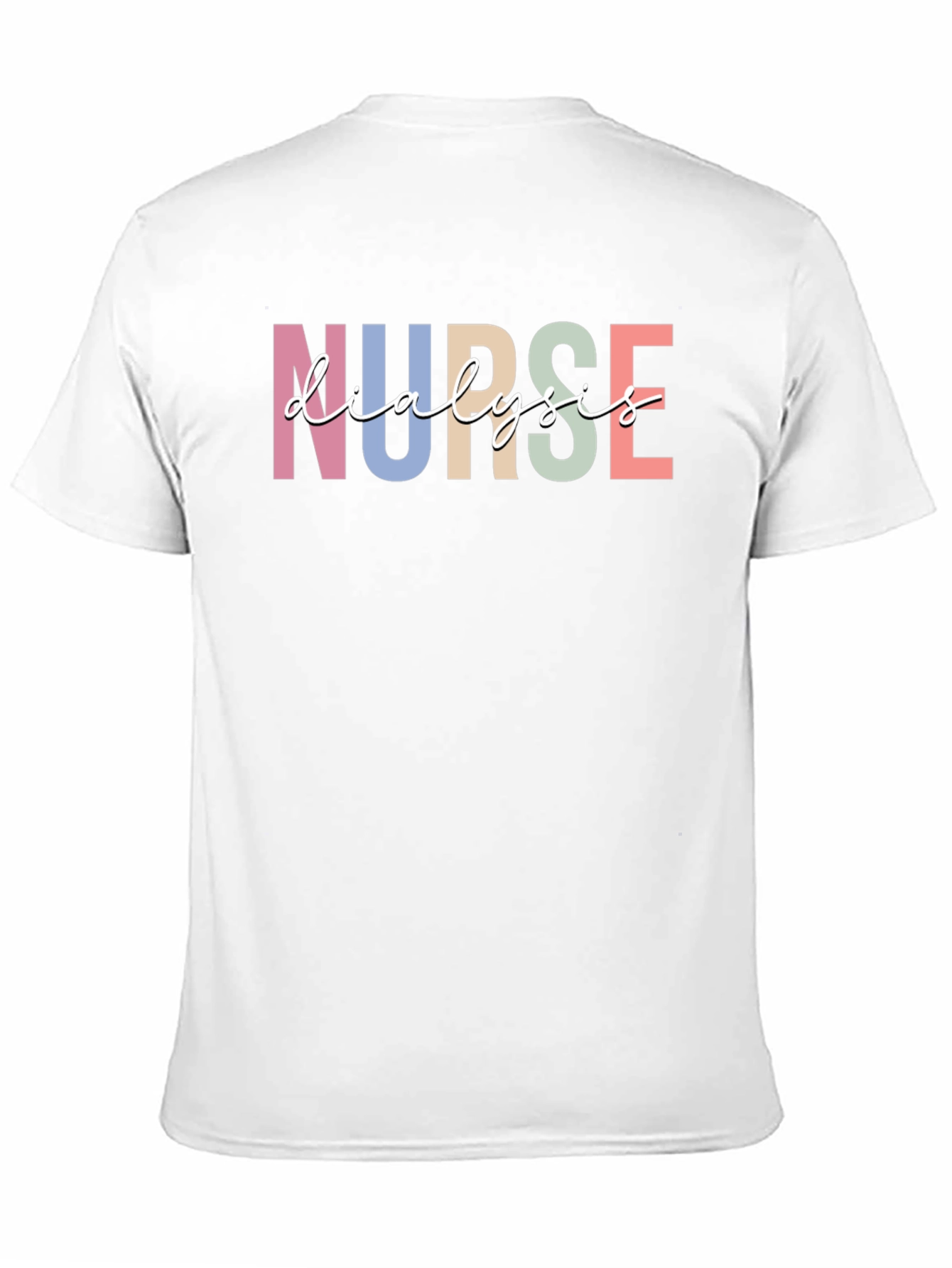 Dialysis Nurse Graphic Tee - Black