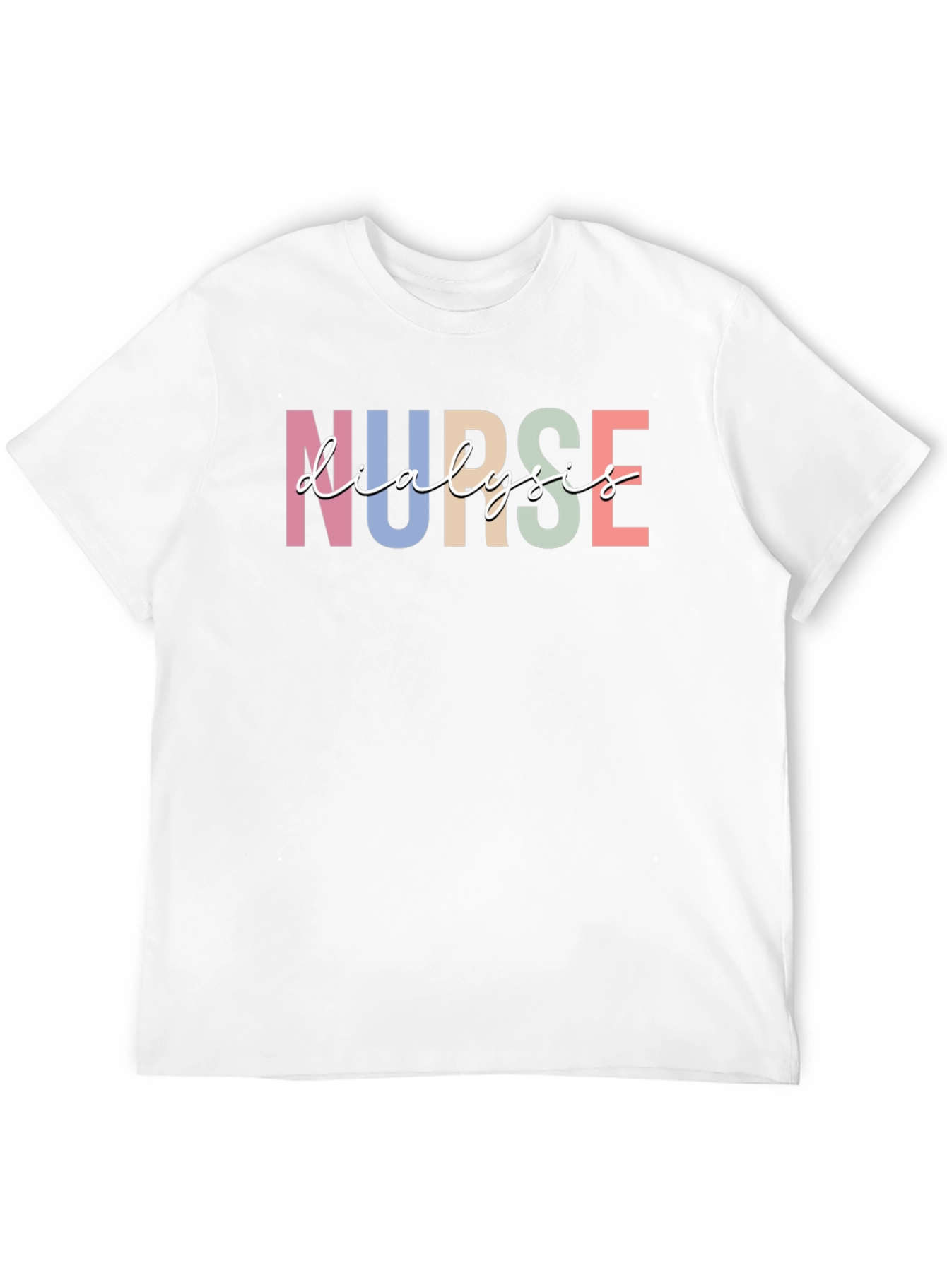 Dialysis Nurse Graphic Tee - Black