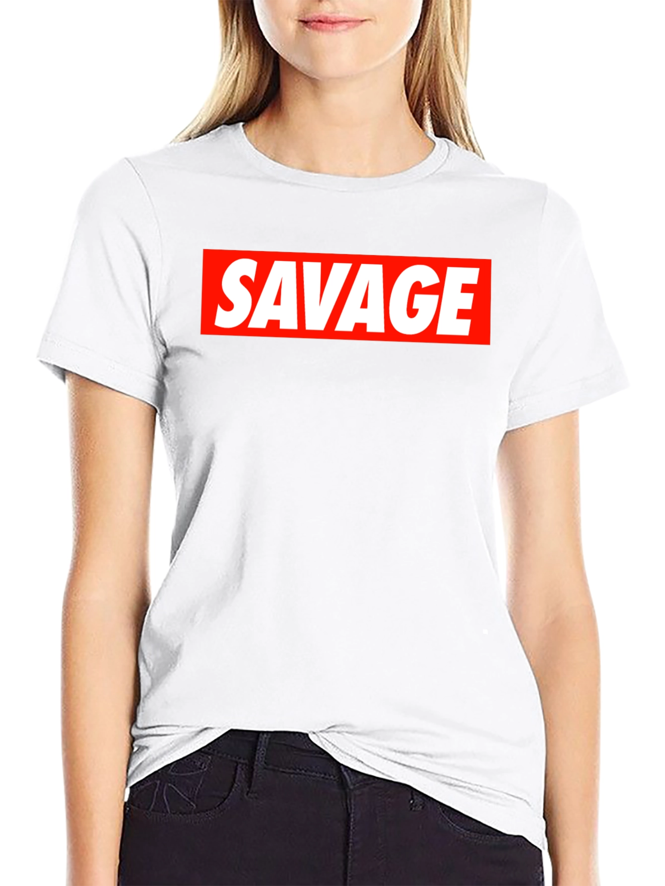Savage Graphic T-Shirt - Bold Statement Tee