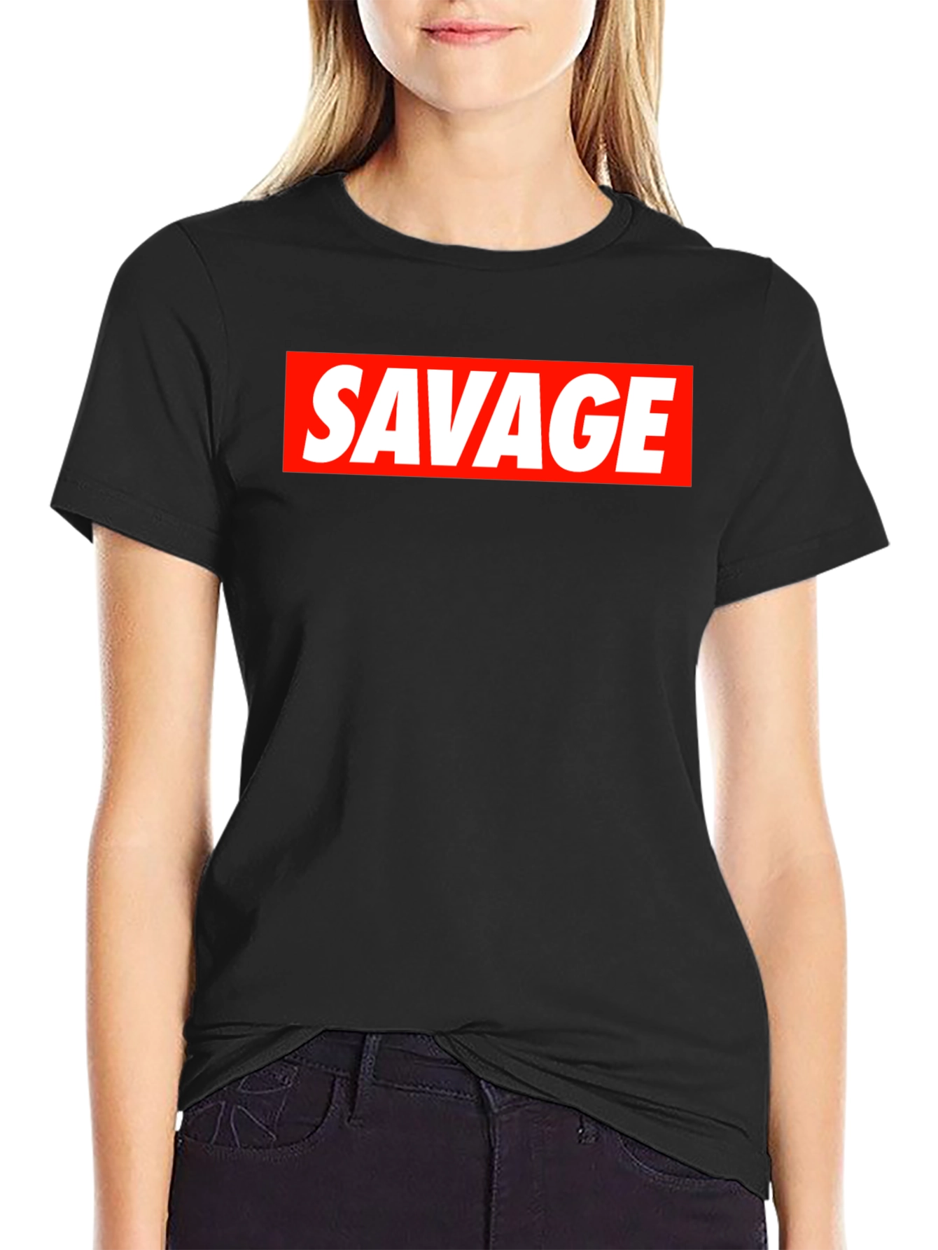 Savage Graphic T-Shirt - Bold Statement Tee