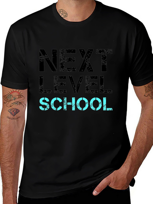 Next Level School Black T-Shirt