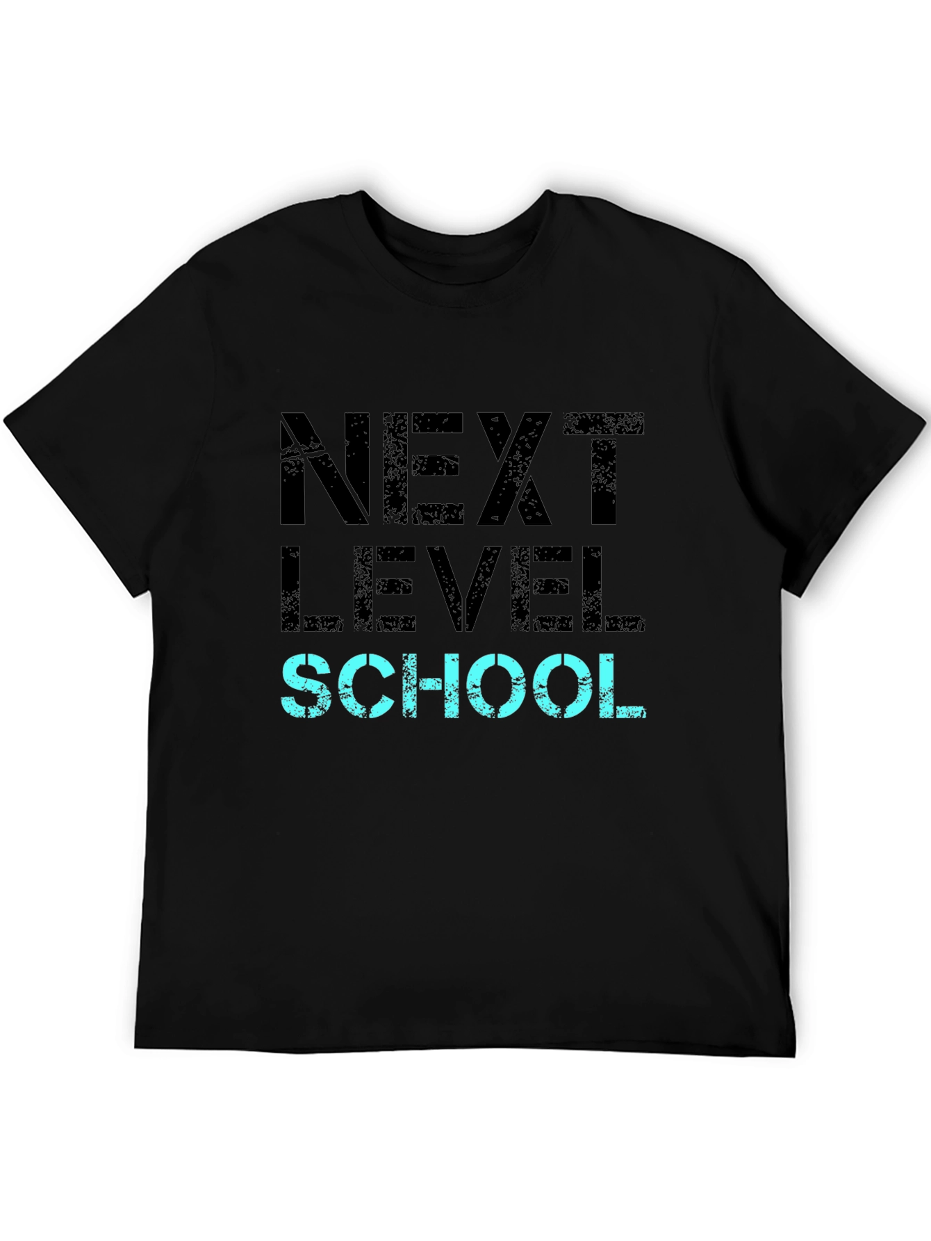 Next Level School Black T-Shirt