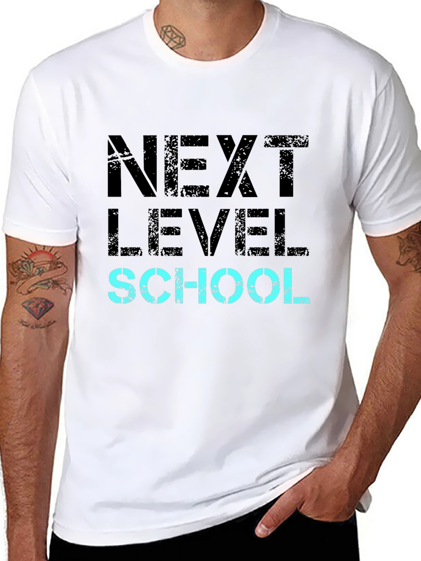 Next Level School Black T-Shirt