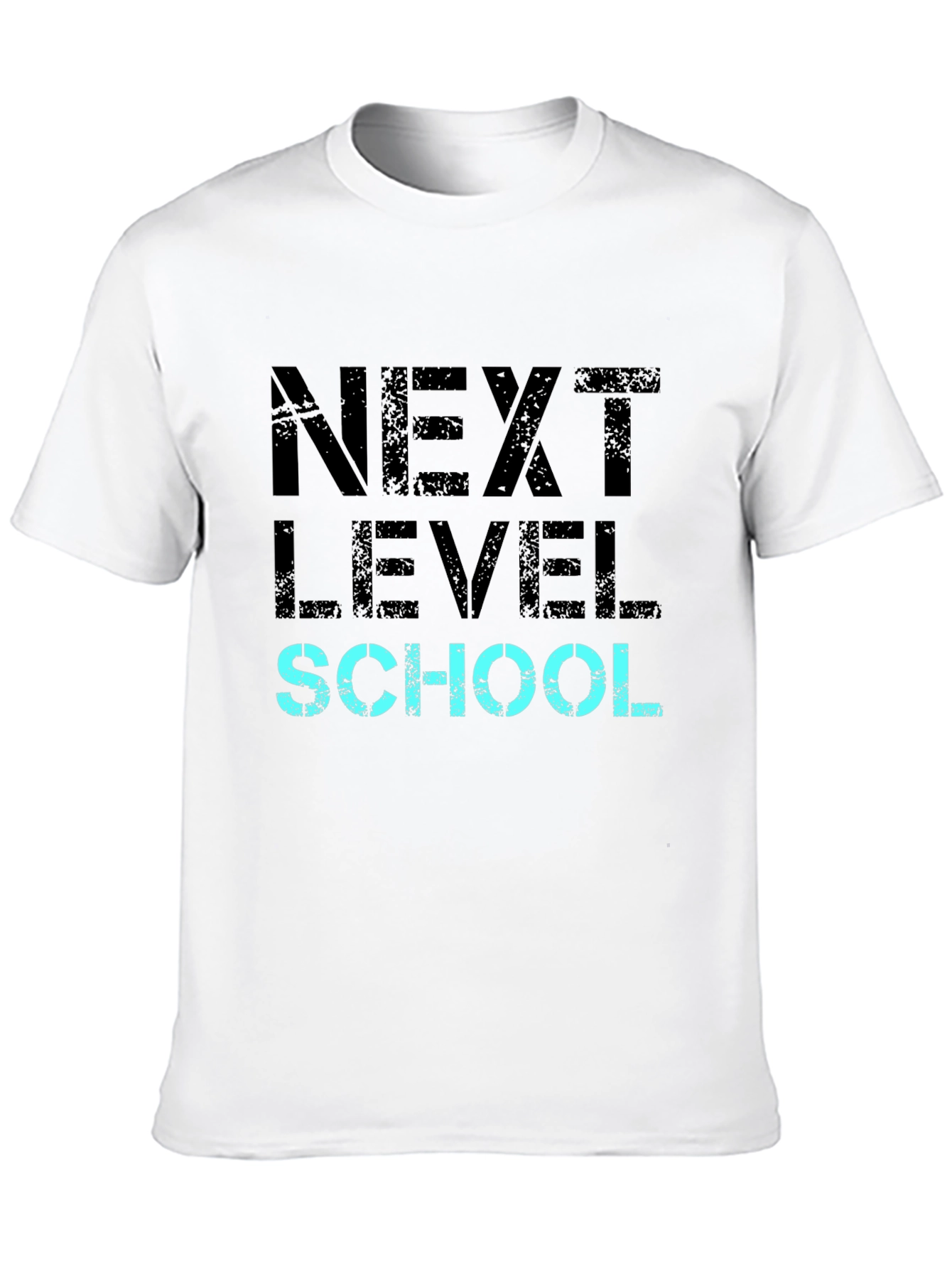 Next Level School Black T-Shirt