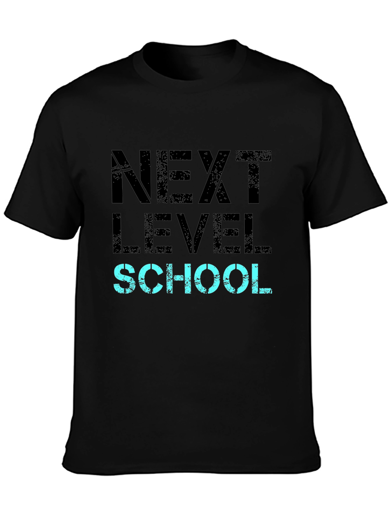 Next Level School Black T-Shirt