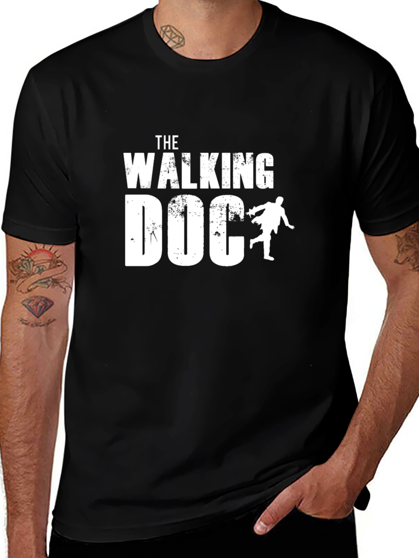 The Walking Doc T-Shirt - Zombie Doctor Tee