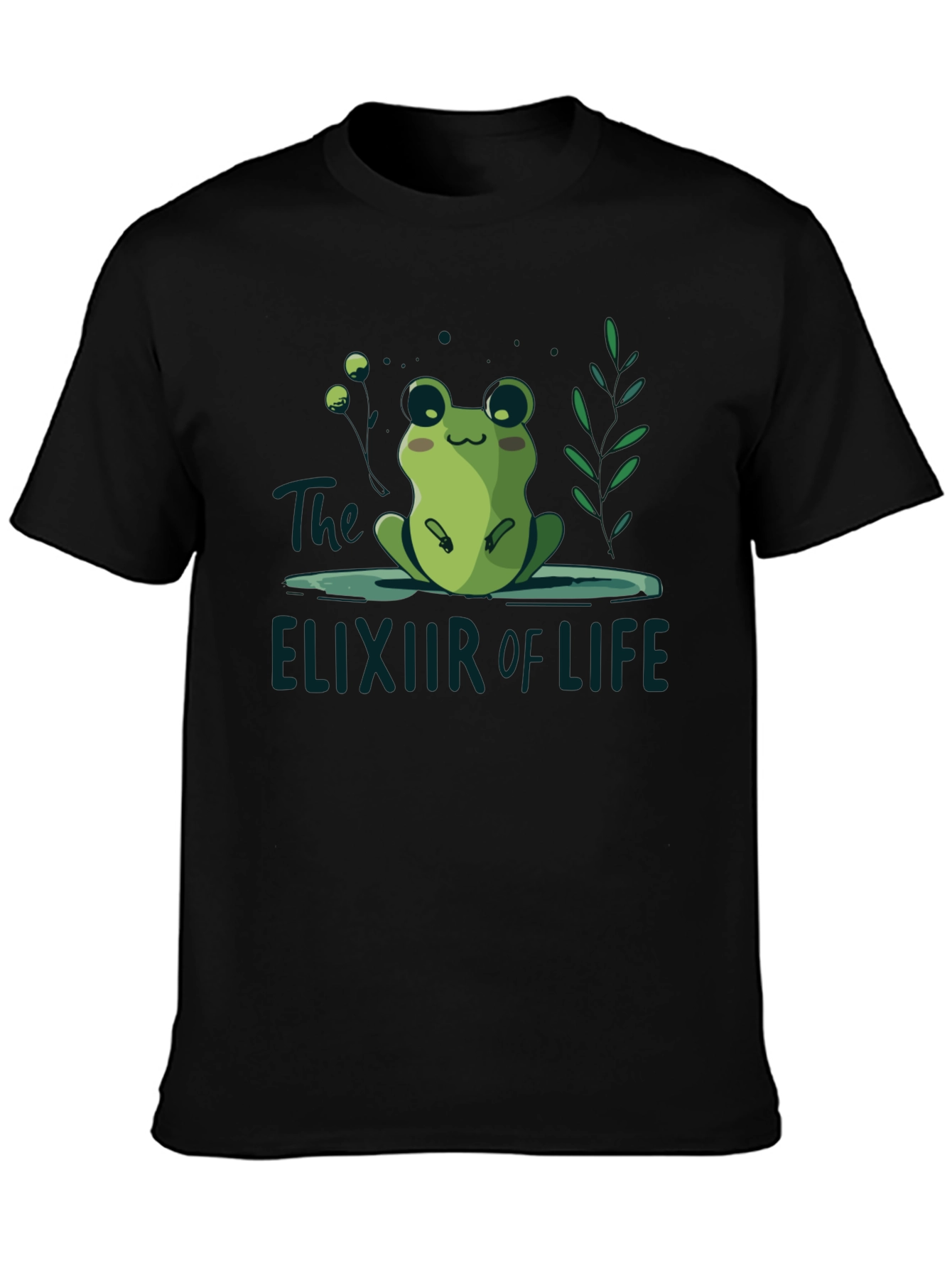 Frog Elixir of Life Graphic Tee - Relaxed Fit