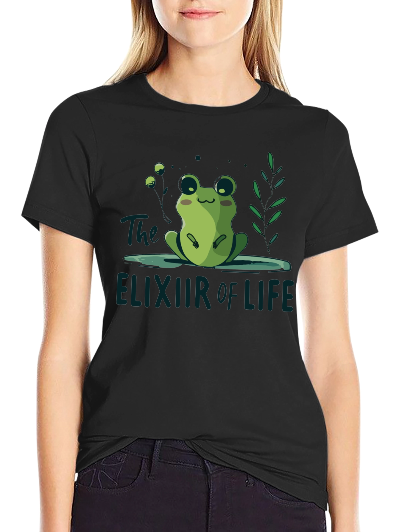 Frog Elixir of Life Graphic Tee - Relaxed Fit