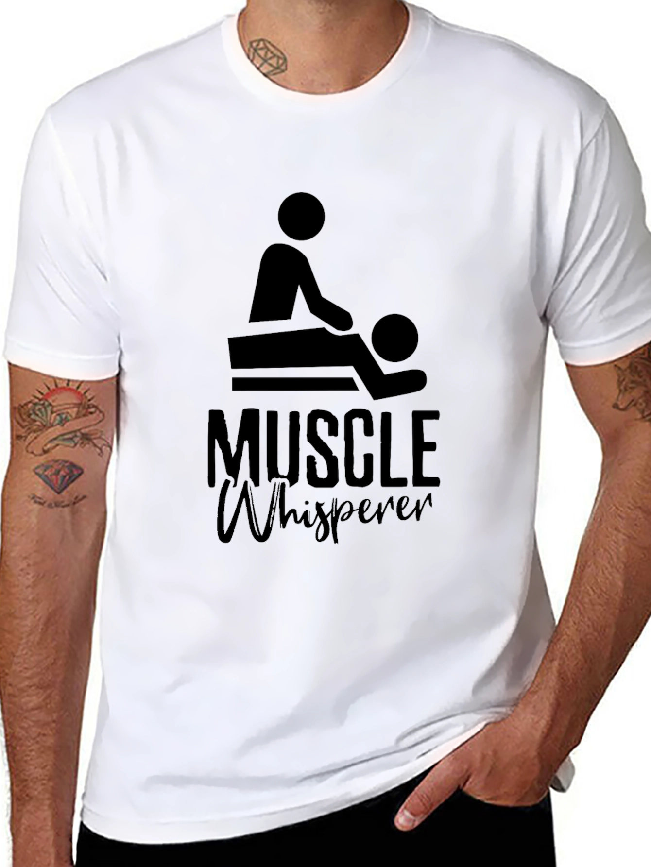 Muscle Whisperer Massage Therapy T-Shirt