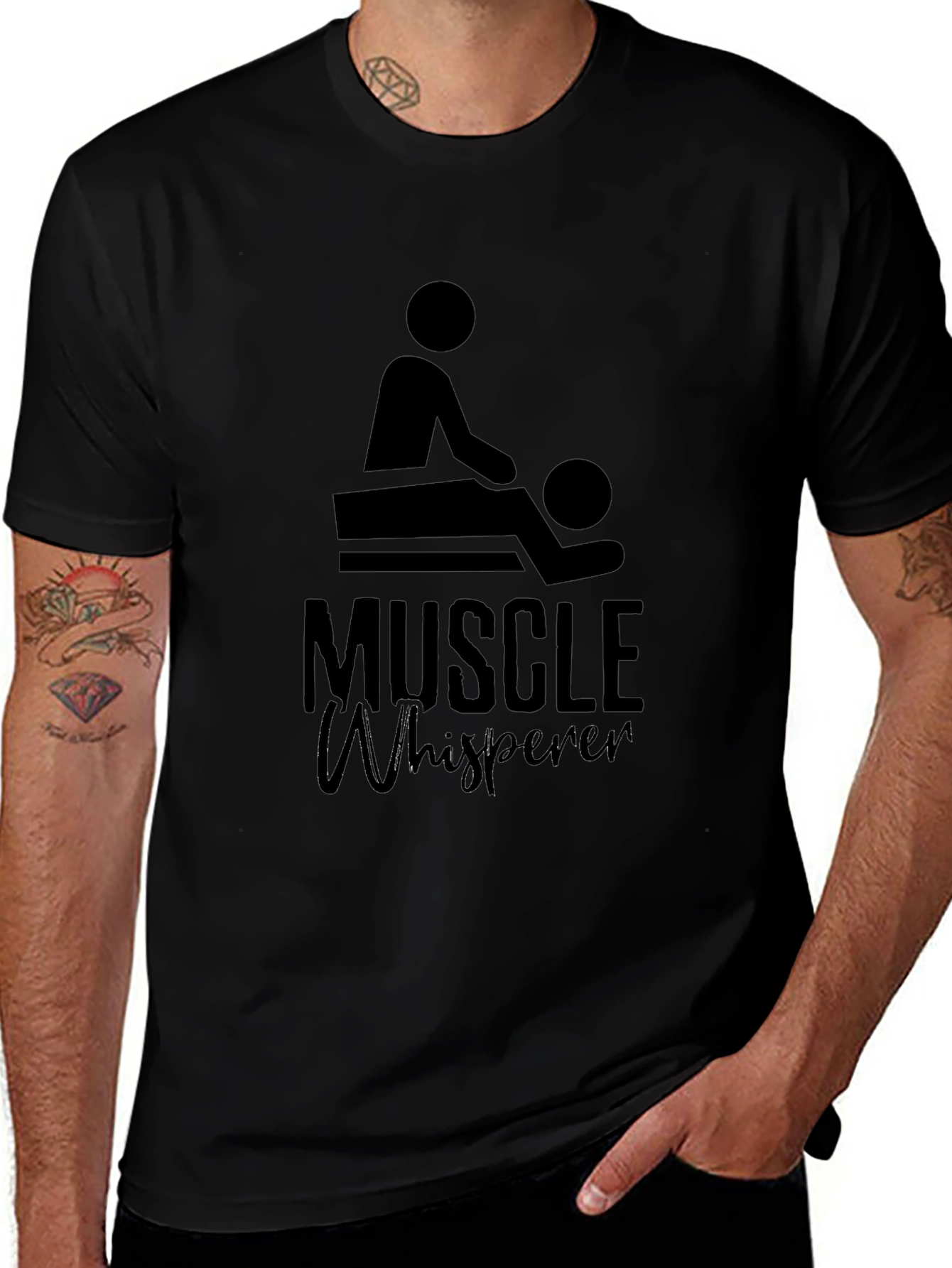 Muscle Whisperer Massage Therapy T-Shirt