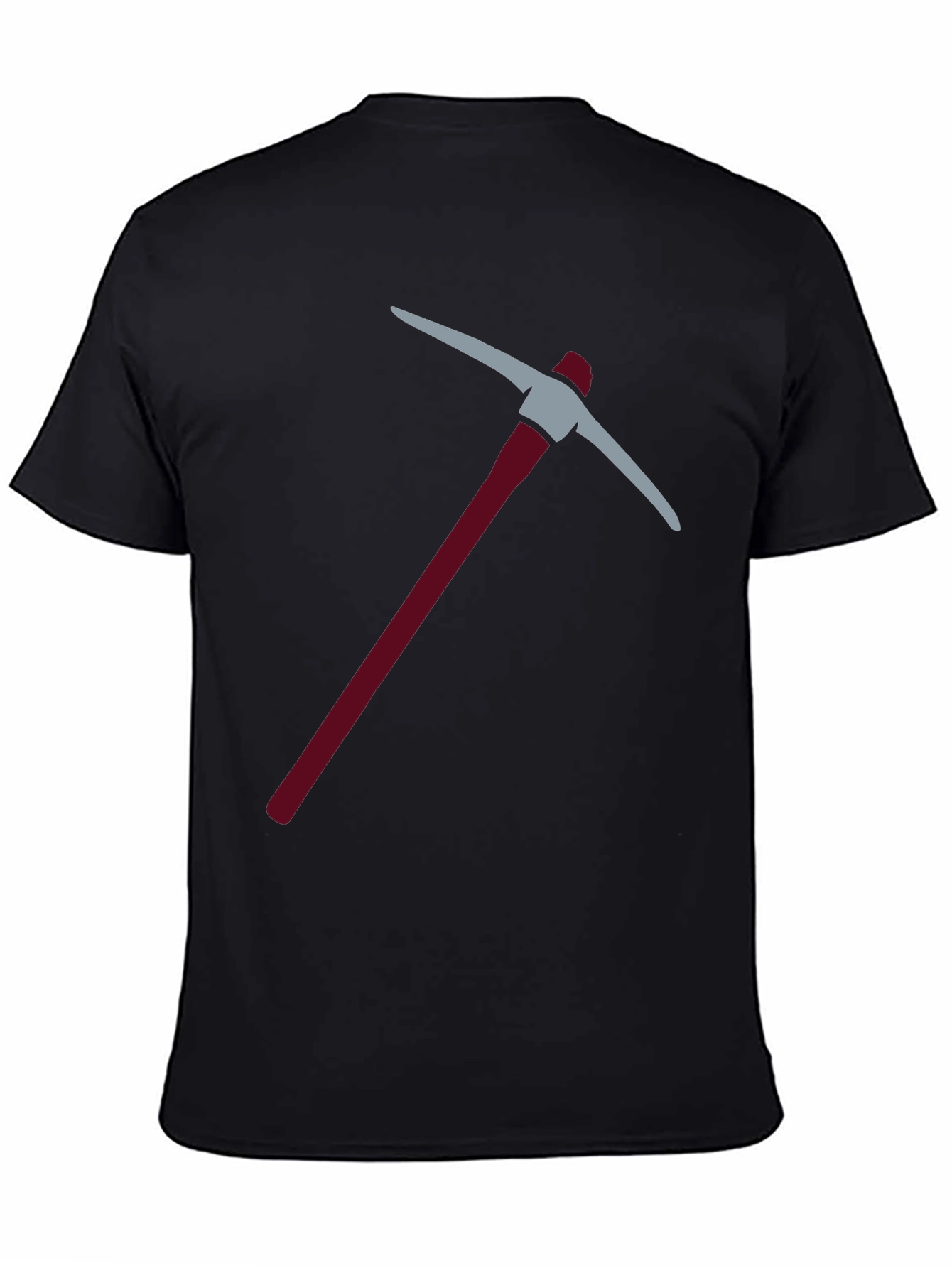 Pickaxe Graphic Tee - Black Crew Neck