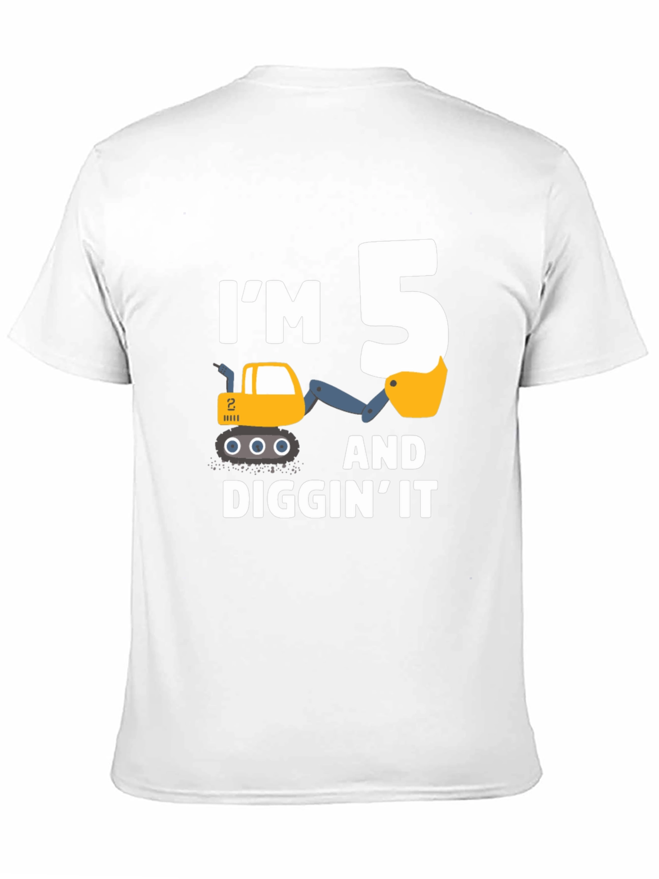 Im 5 and Diggin It Toddler Shirt