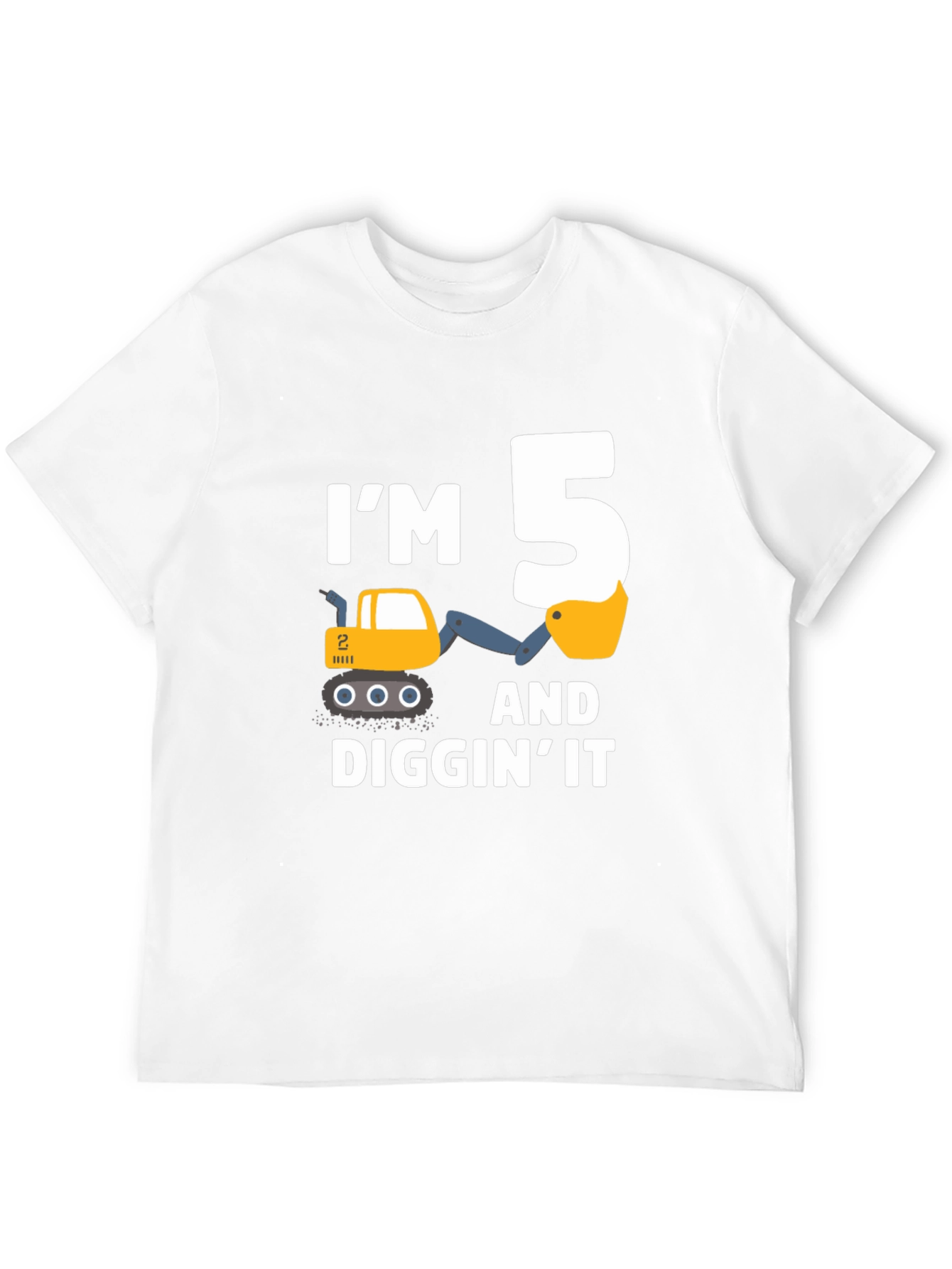Im 5 and Diggin It Toddler Shirt