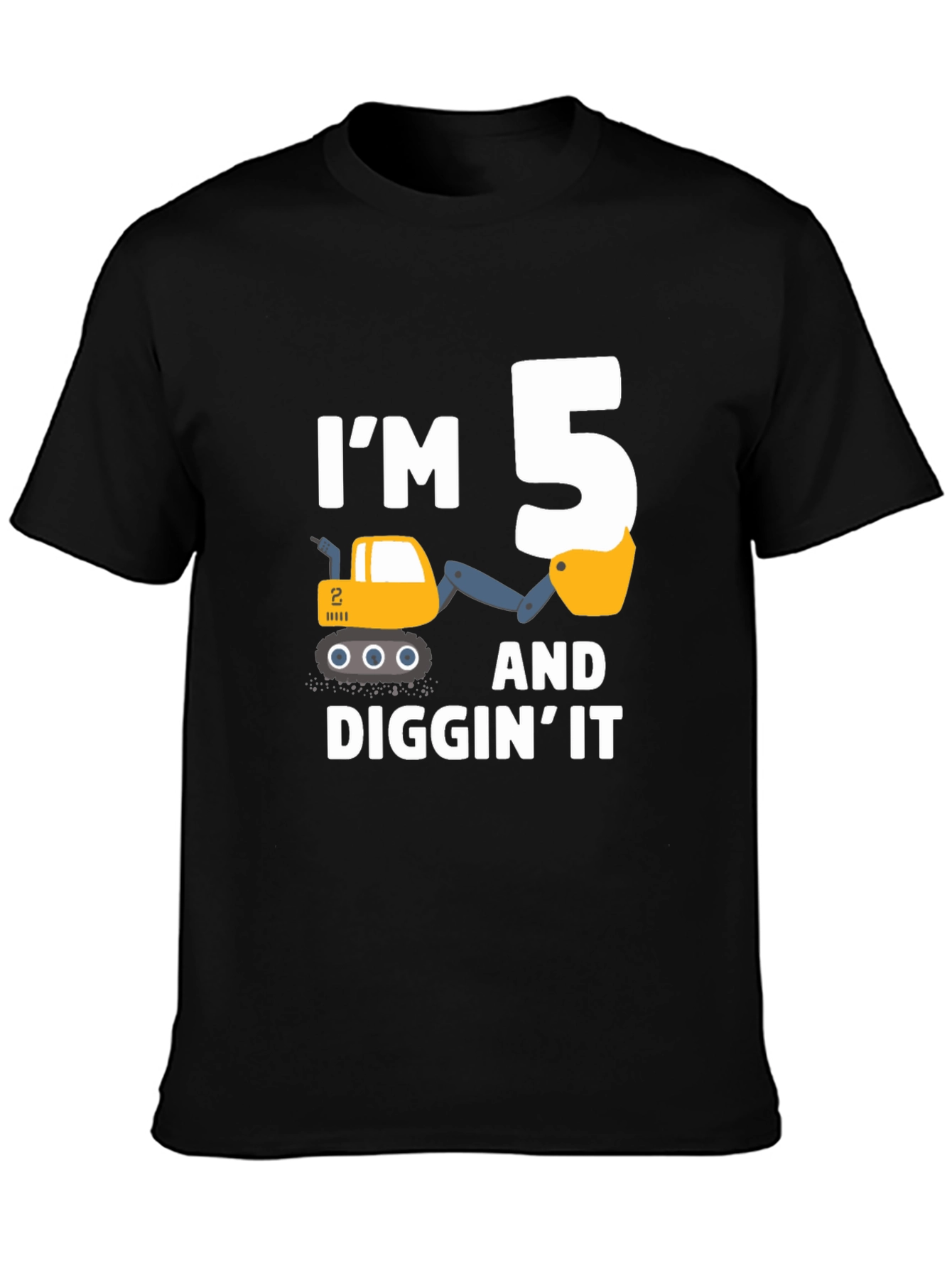 Im 5 and Diggin It Toddler Shirt